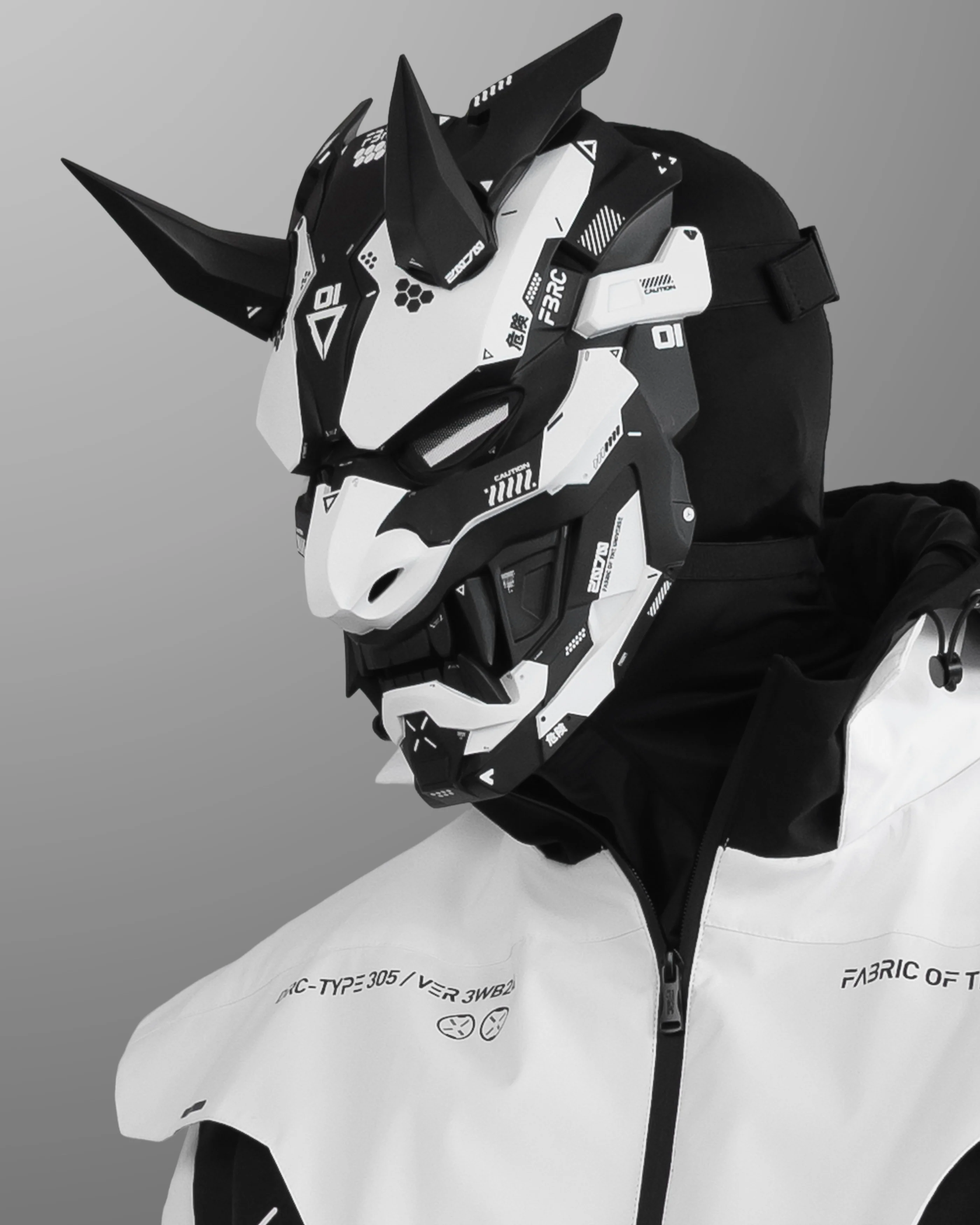 ONI v2 Panda Full Cyber Mask - Image 16