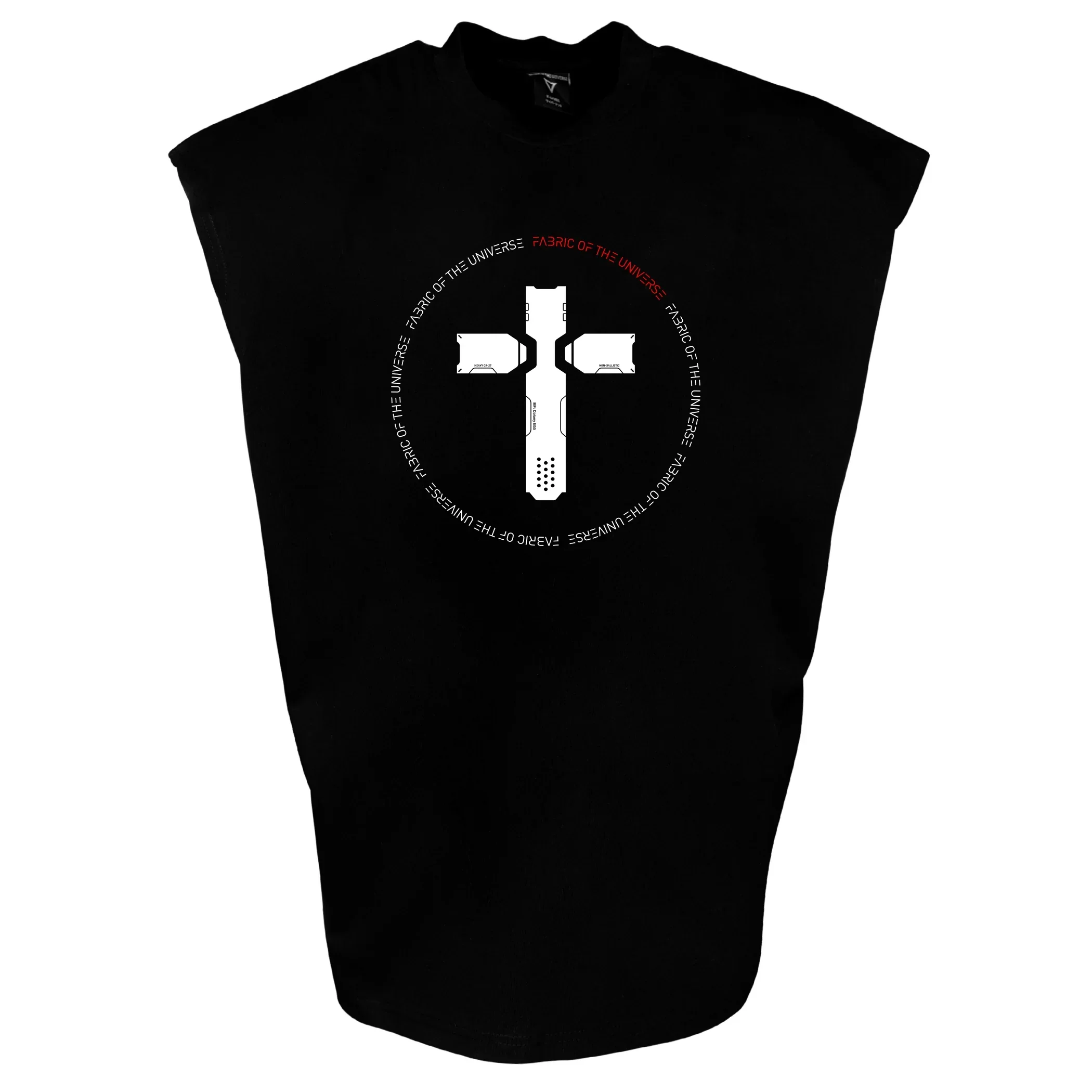 Reaper Black Oversized Sleeveless T - Image 2