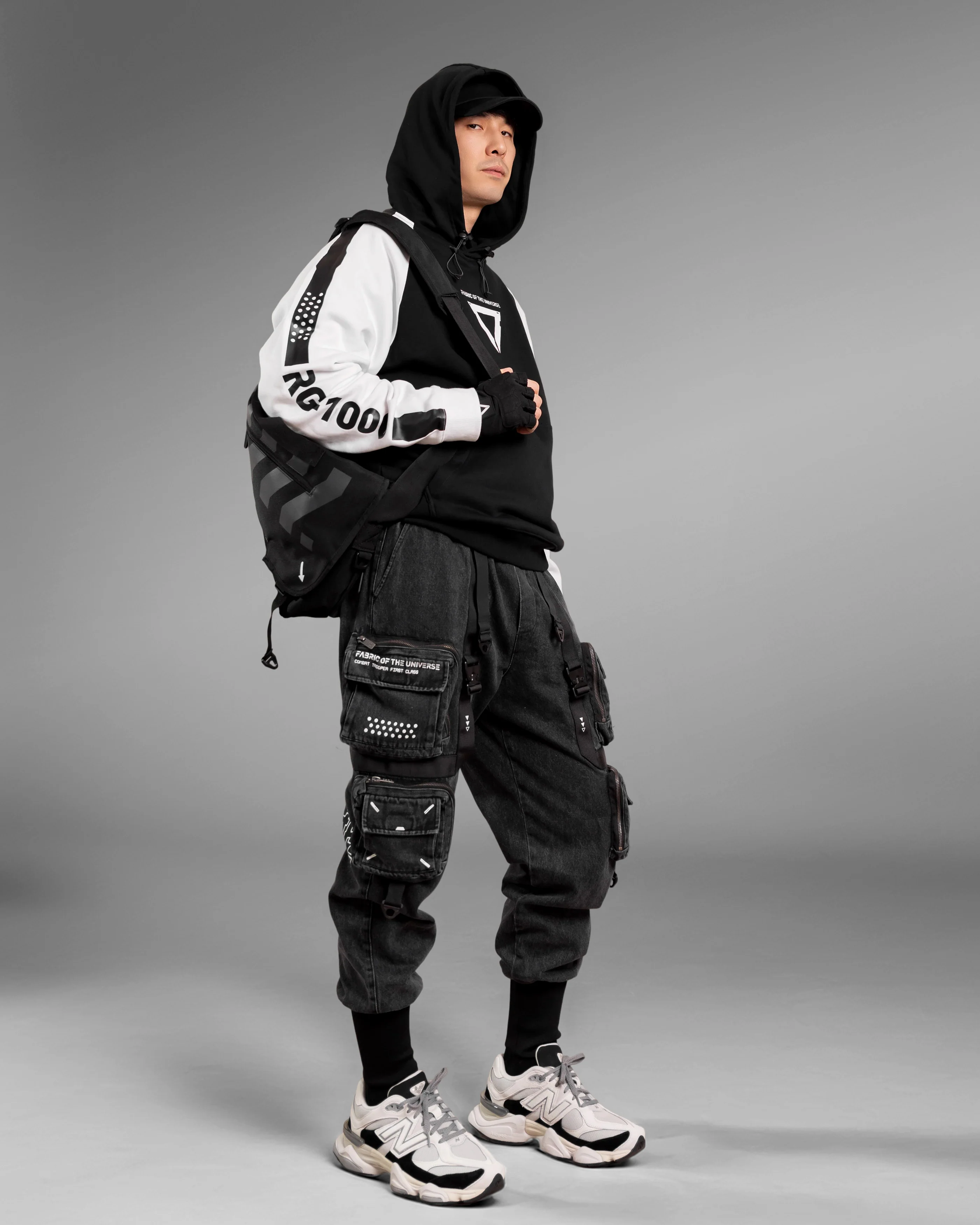 RG-1000 Panda Raglan Hoodie - Image 7