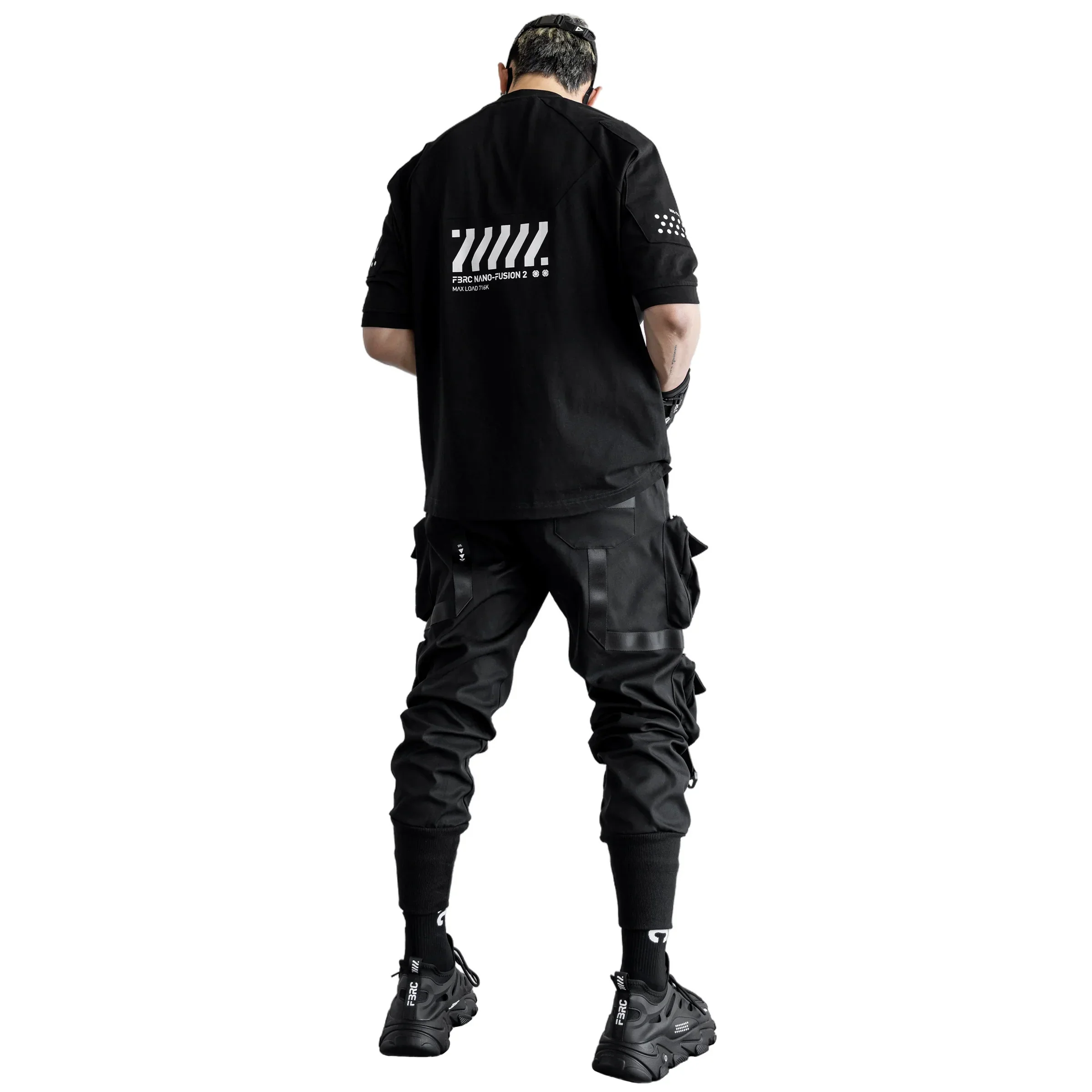 RGS-100B Black Oversized Short Sleeve T - Image 5