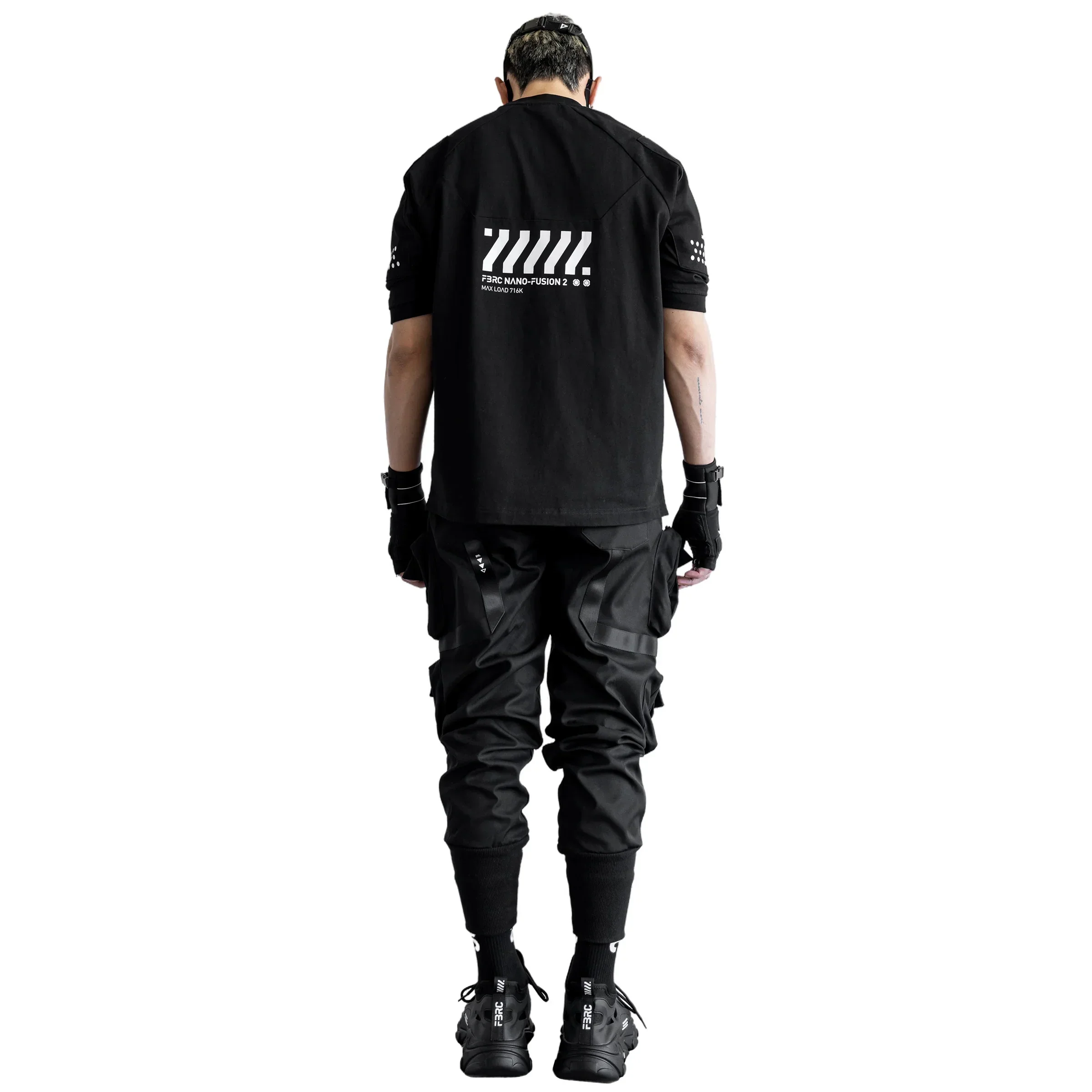 RGS-100B Black Oversized Short Sleeve T - Image 7