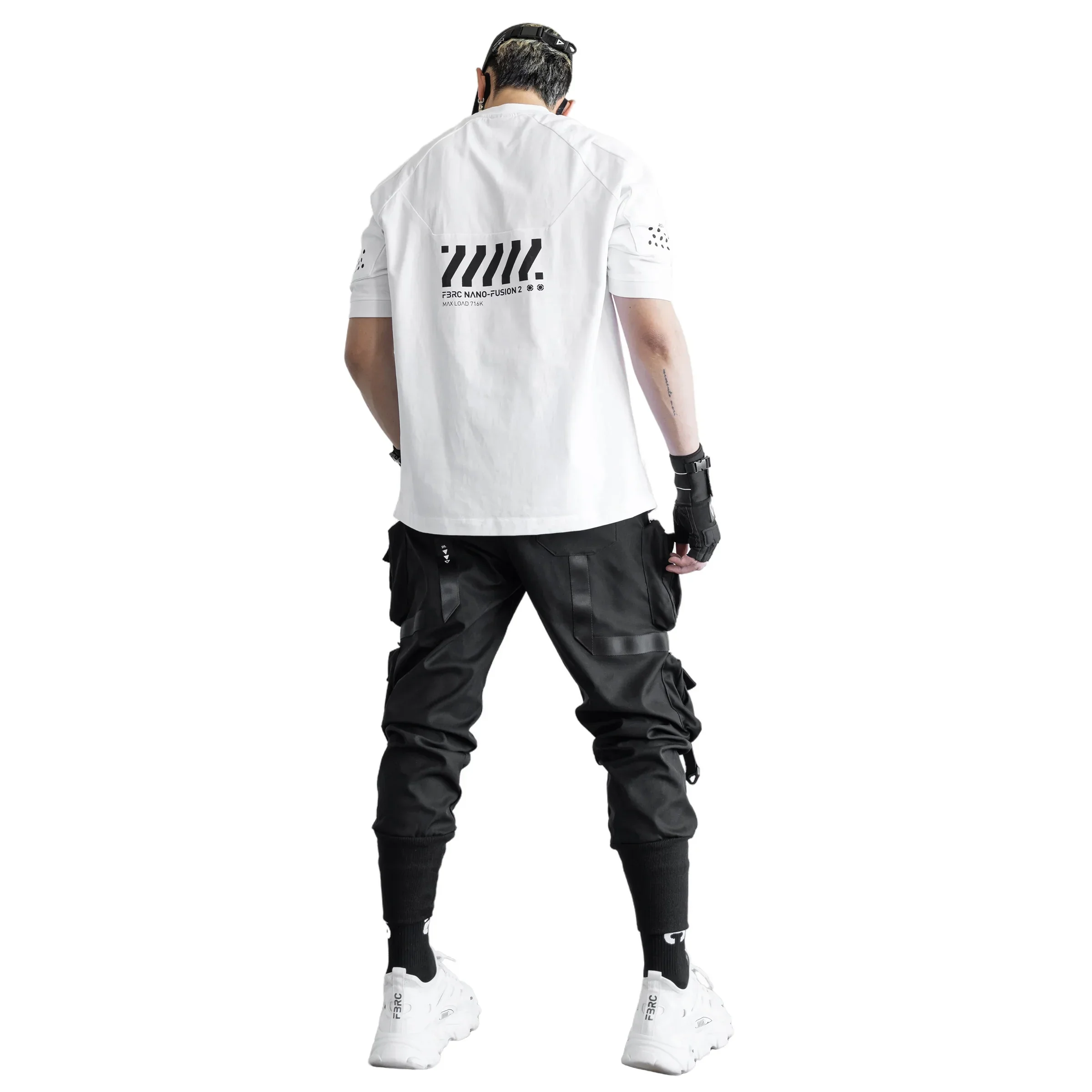 RGS-100B White Oversized Short Sleeve T - Image 7