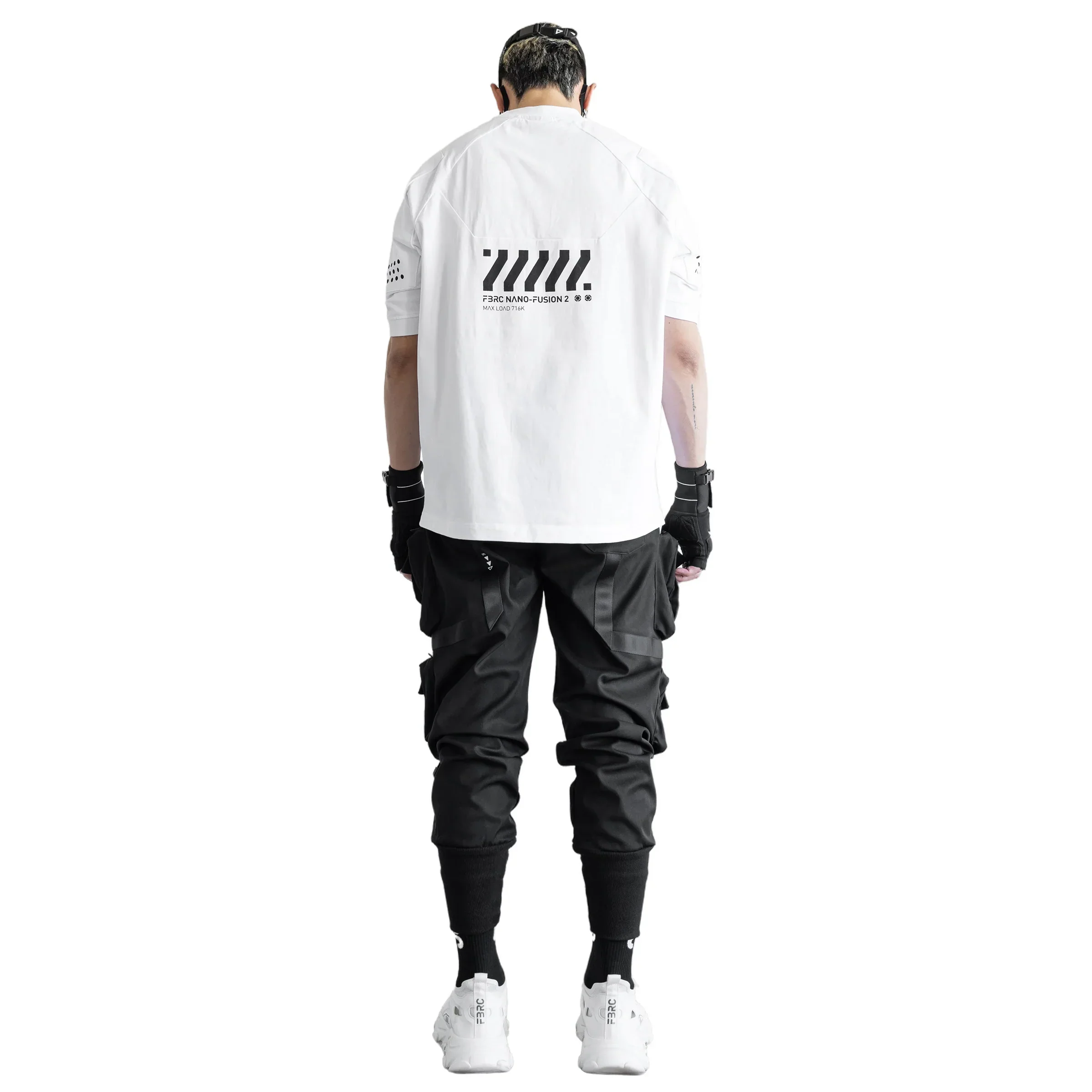 RGS-100B White Oversized Short Sleeve T - Image 9
