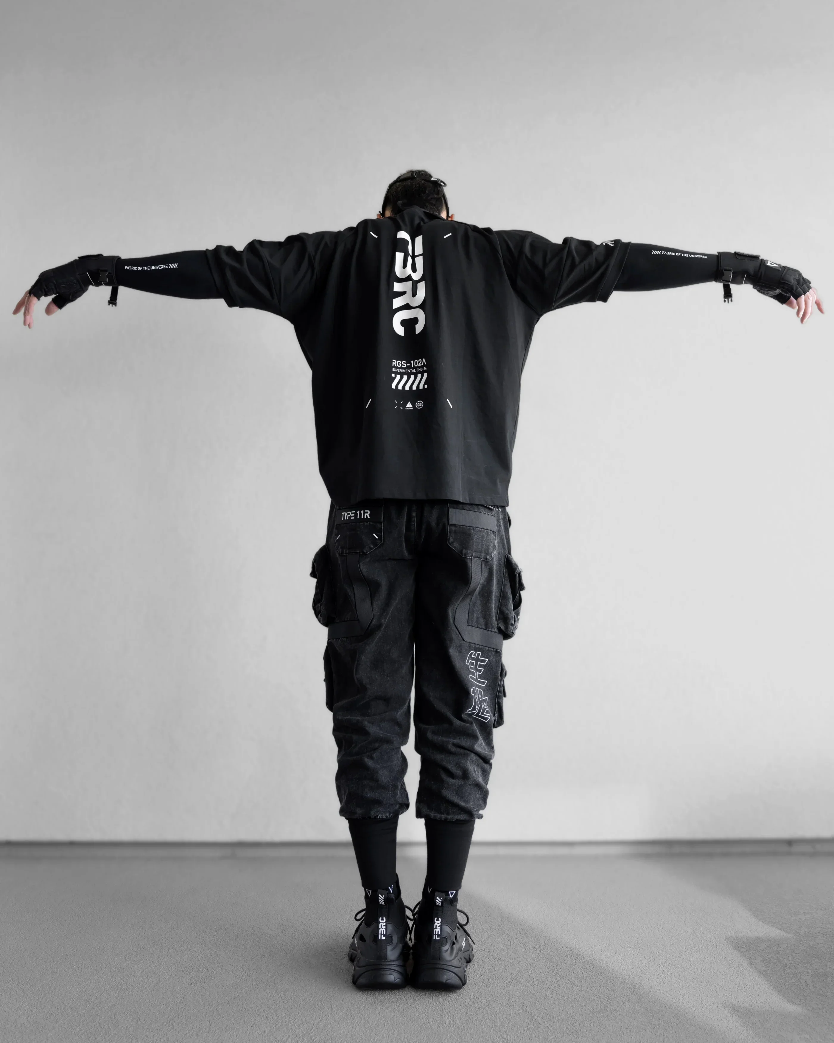 RGS-102A Black Oversized Short Sleeve T - Image 5