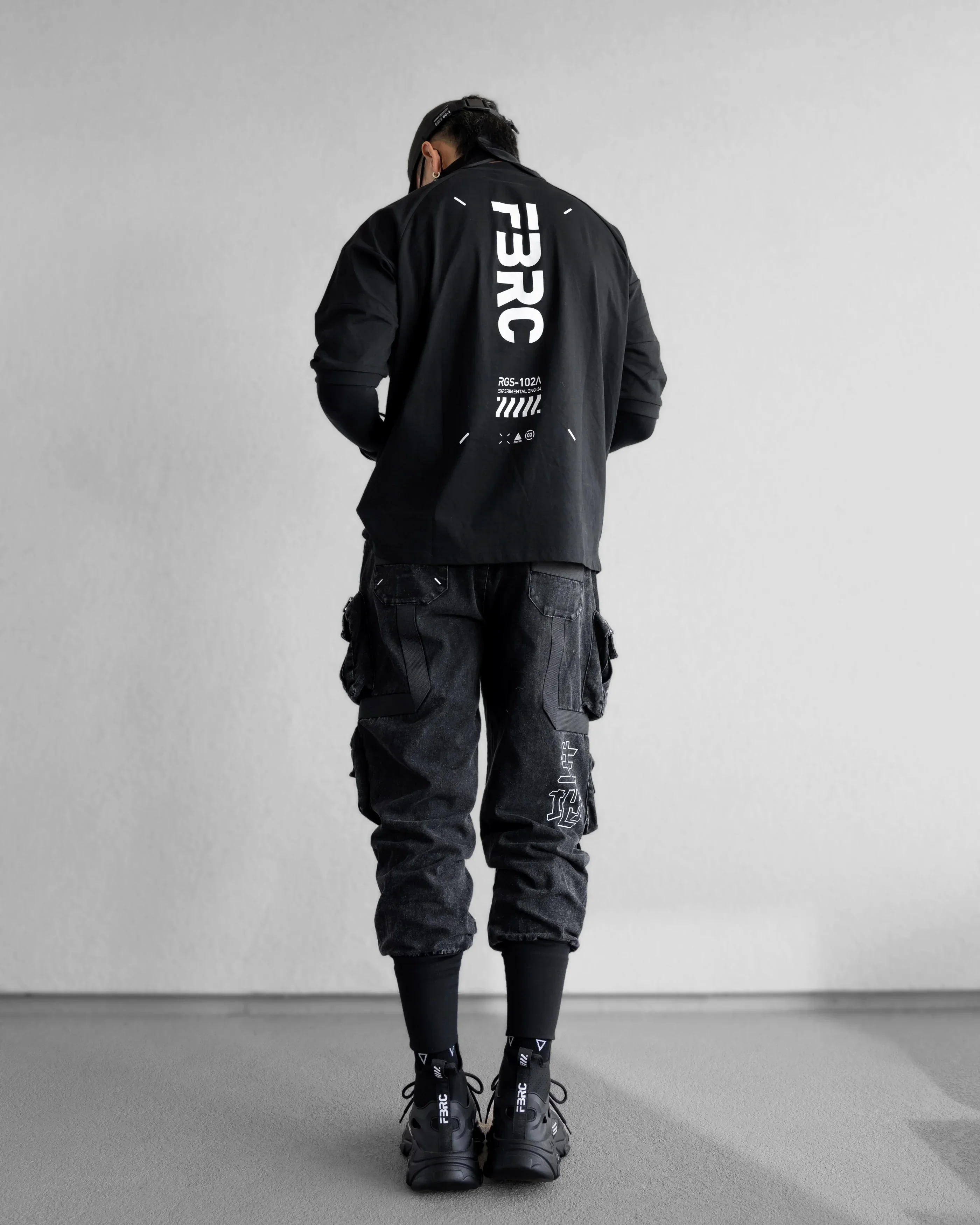 RGS-102A Black Oversized Short Sleeve T - Image 8