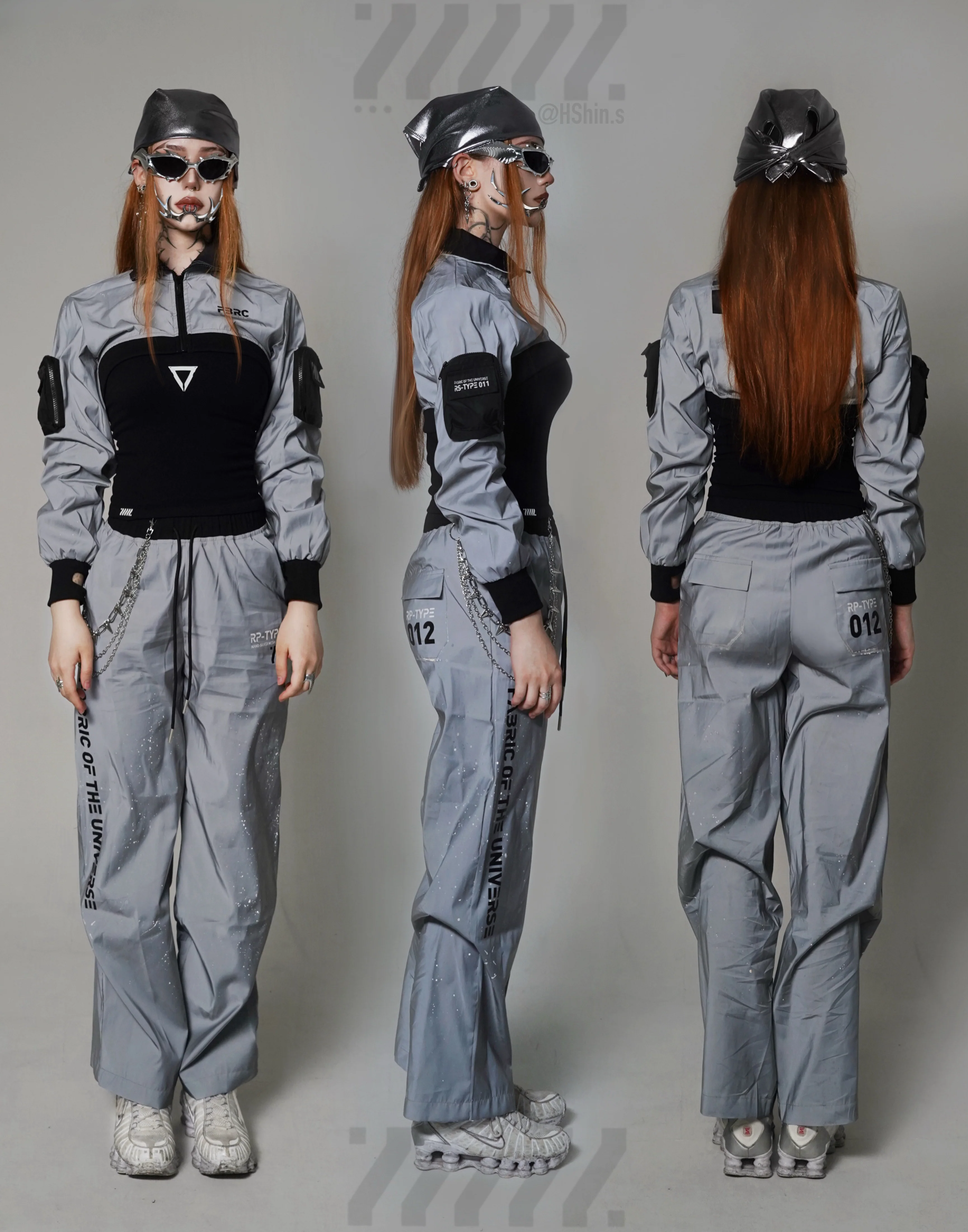 RP-Type 012 Gray Reflective Pants - Image 12