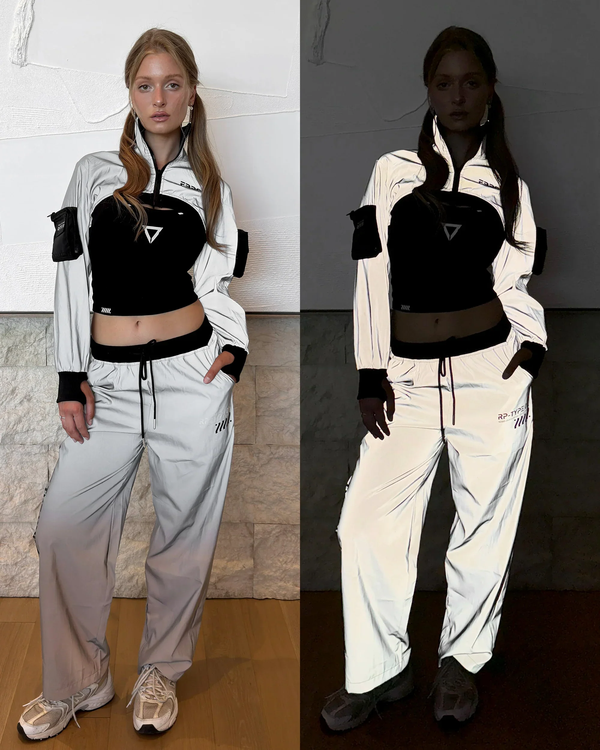 RP-Type 012 Gray Reflective Pants - Image 8