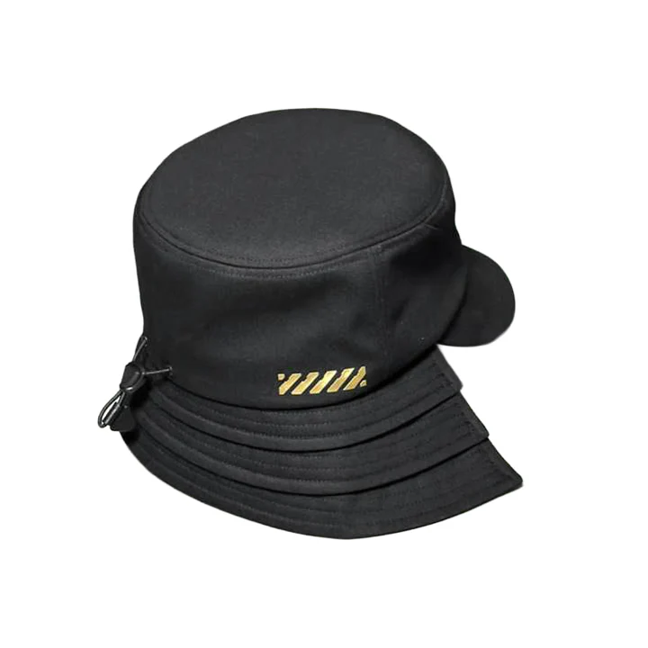 Samurai-02A Black Gold Bucket Hat - Image 15