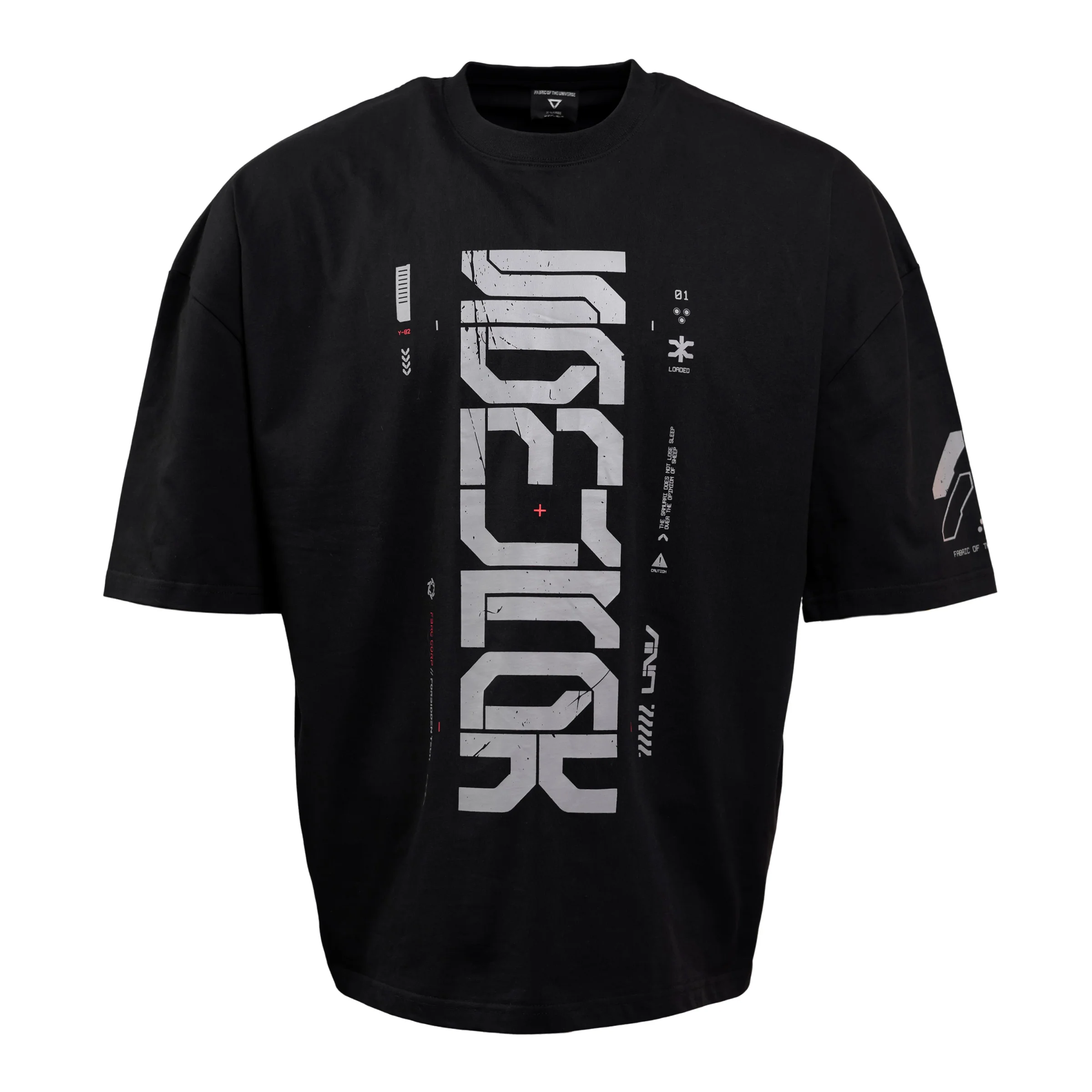 Samurai Black Oversized Short Sleeve T