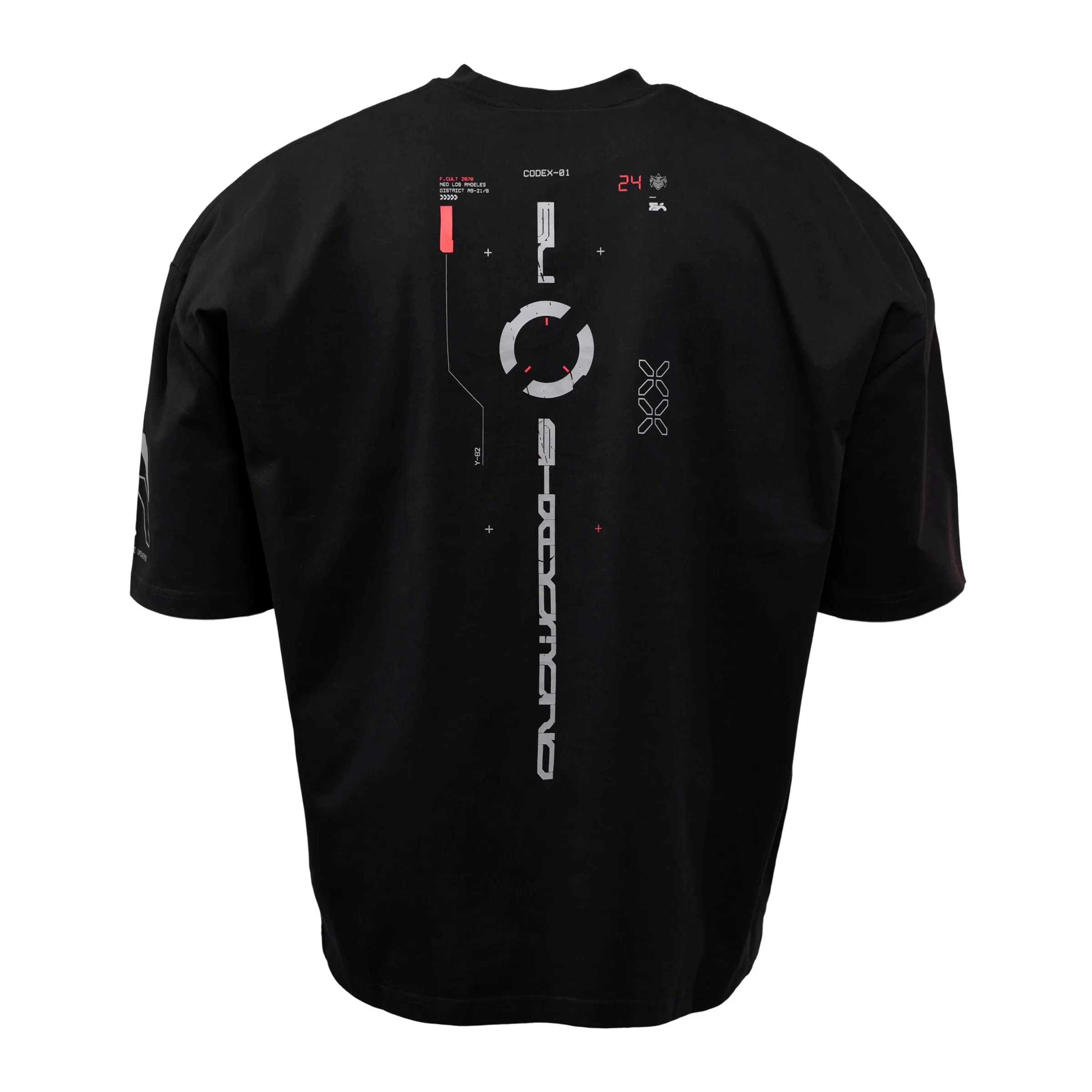 Samurai Black Oversized Short Sleeve T - Image 2