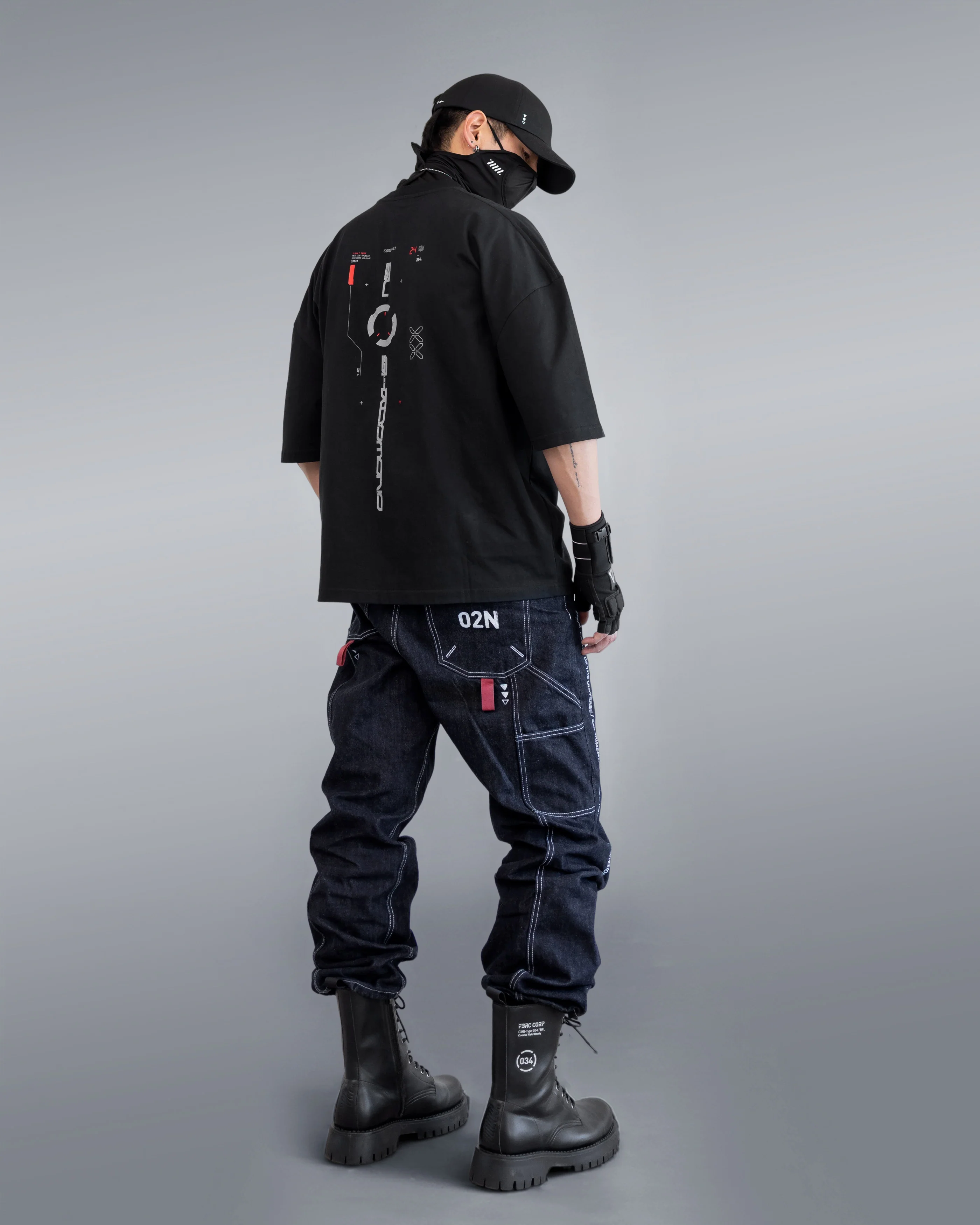 Samurai Black Oversized Short Sleeve T - Image 5