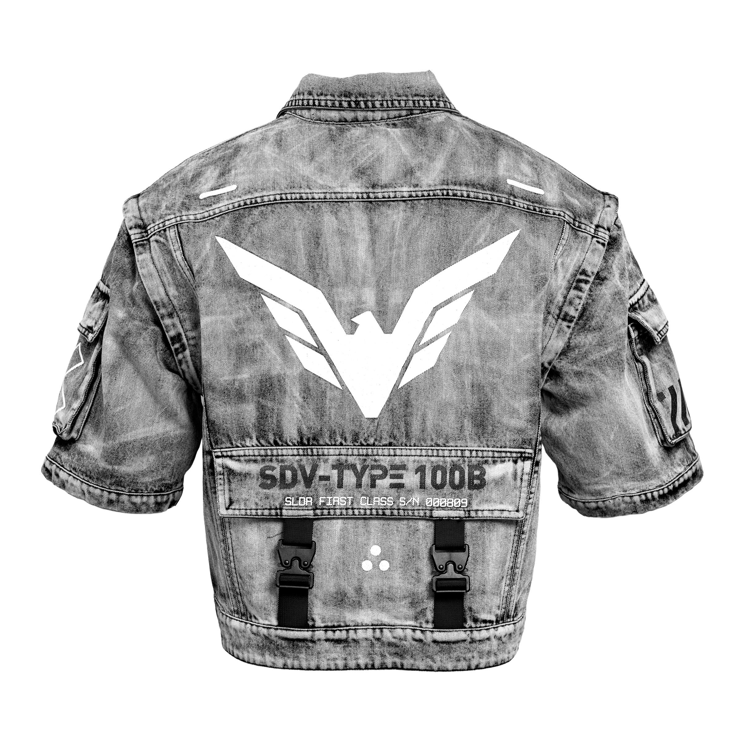 SDV-Type 100B Snow Denim Vest Jacket - Image 3