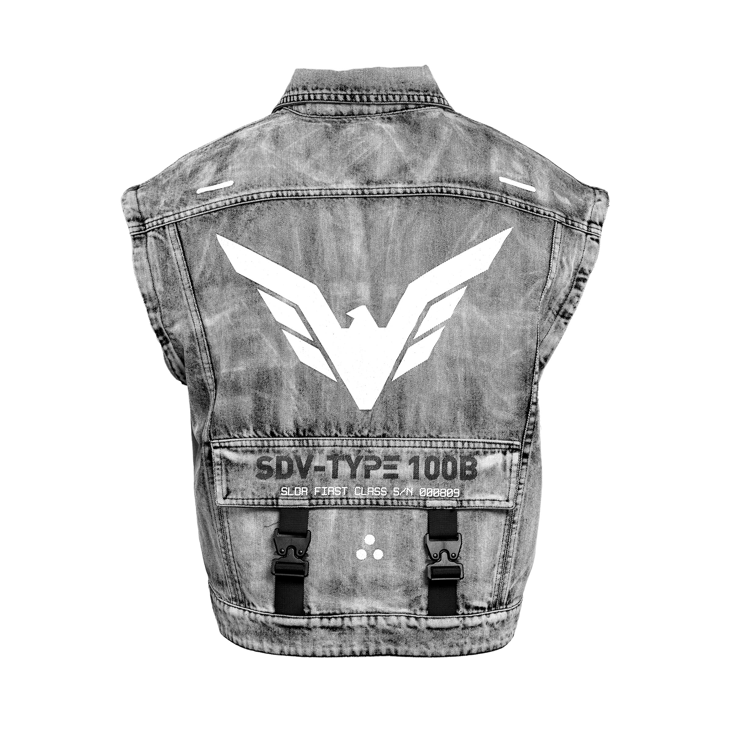 SDV-Type 100B Snow Denim Vest Jacket - Image 4