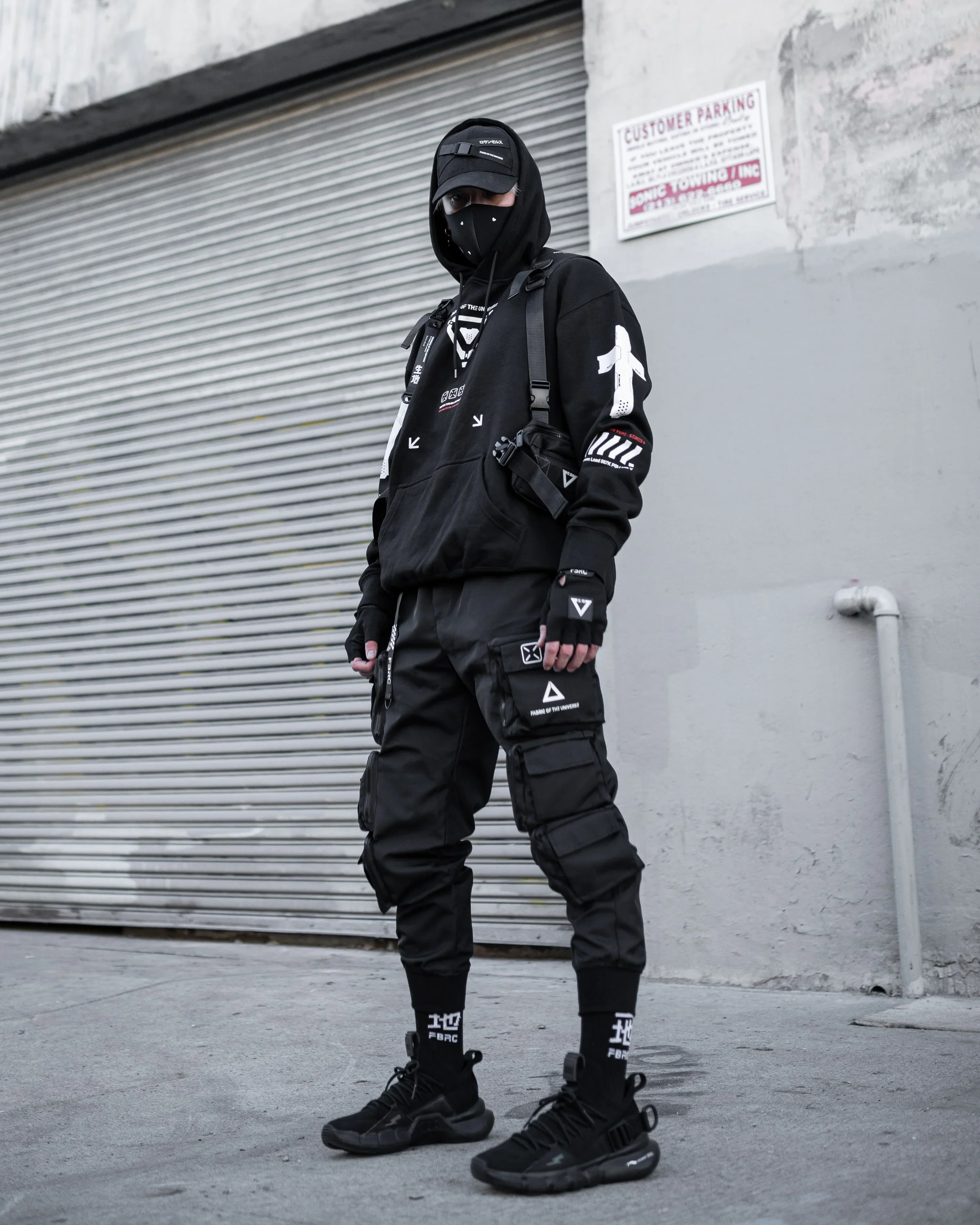 Shinigami-44 RD Black Hoodie - Image 5