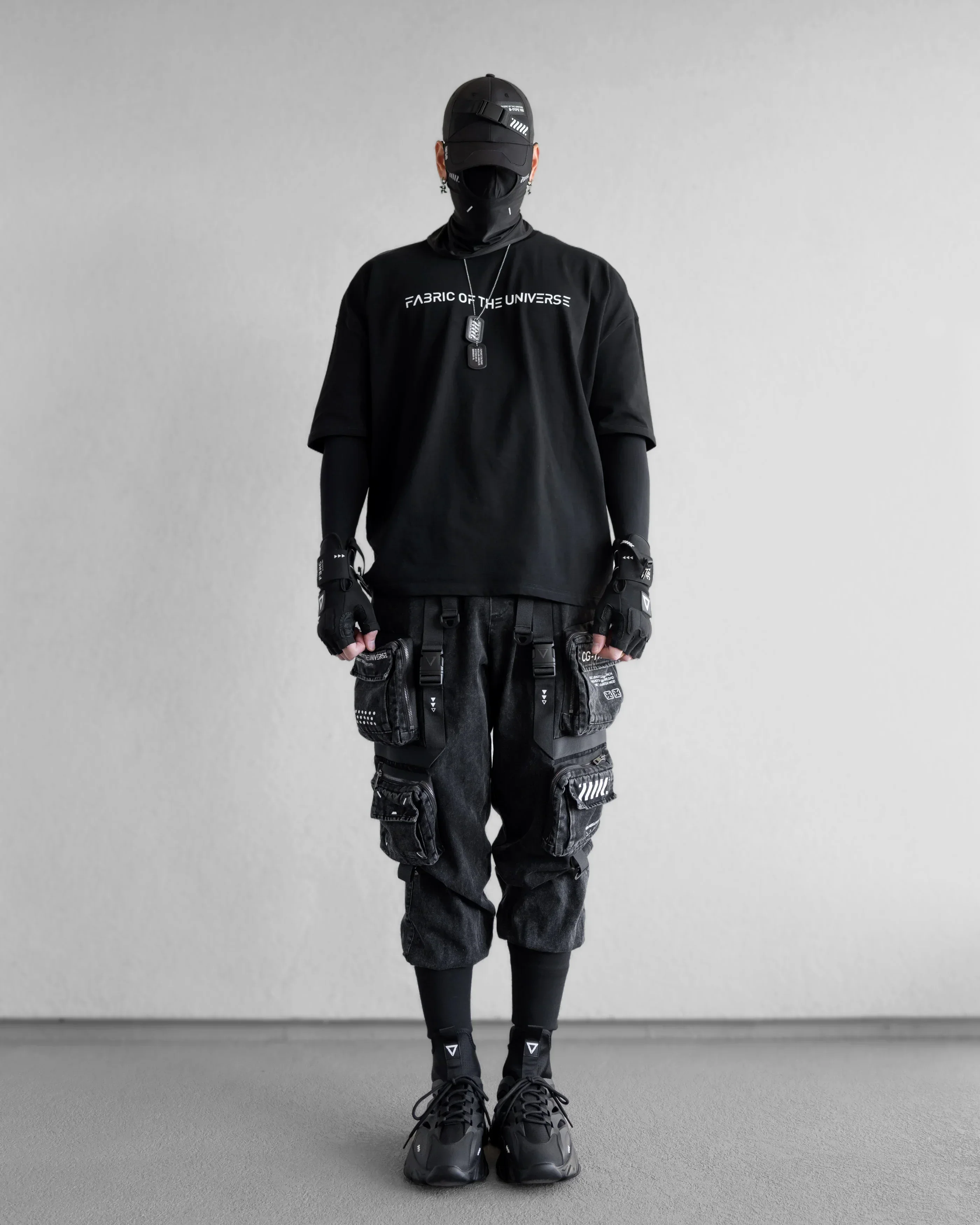 FBRC Logo Black Oversized Short Sleeve T - Image 3