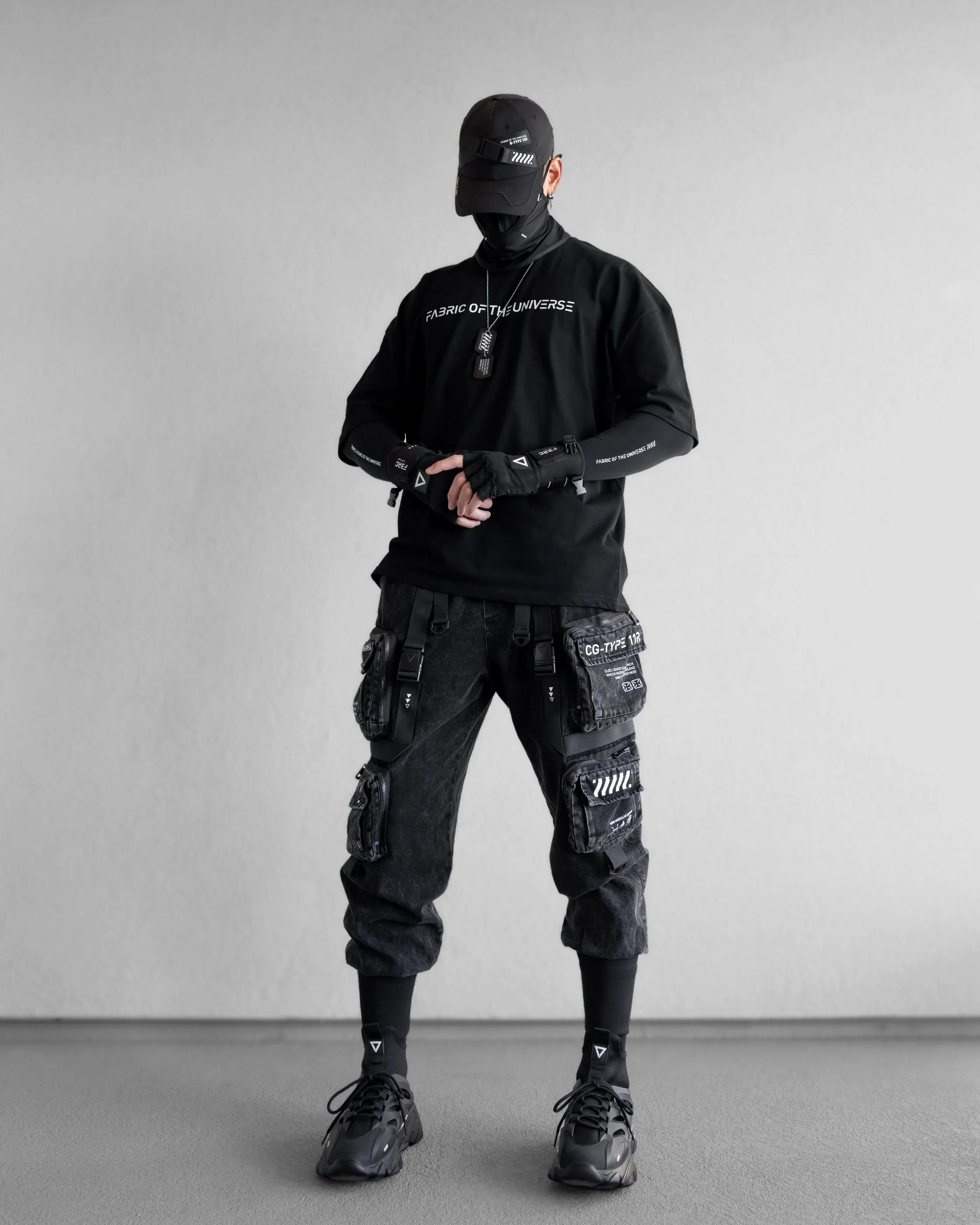 FBRC Logo Black Oversized Short Sleeve T - Image 4