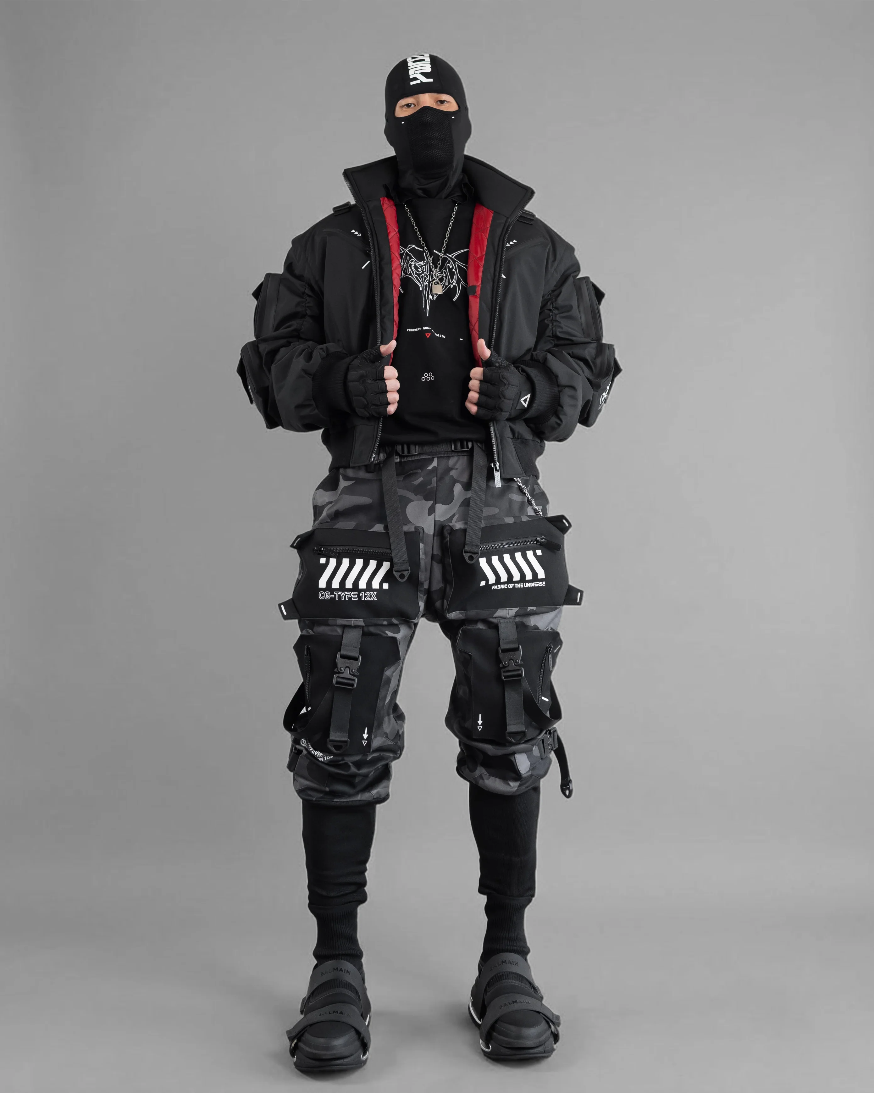 SMRI BSKR Black Bomber Jacket - Image 15