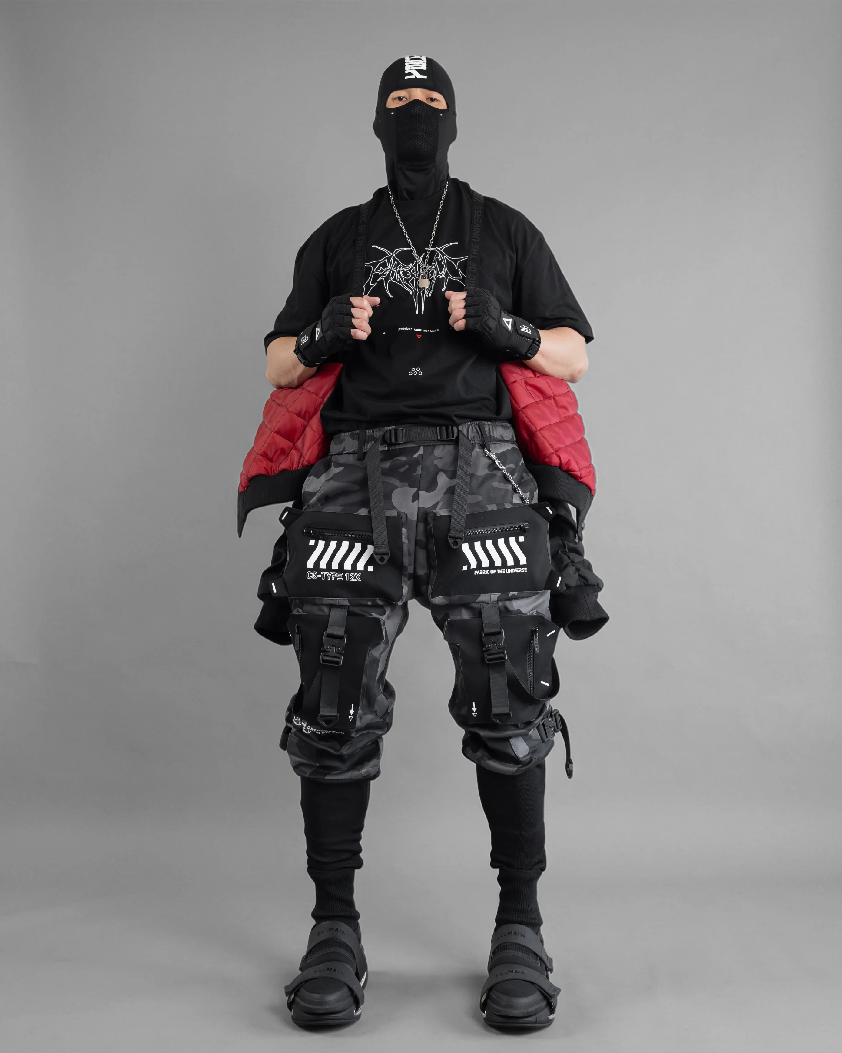 SMRI BSKR Black Bomber Jacket - Image 17