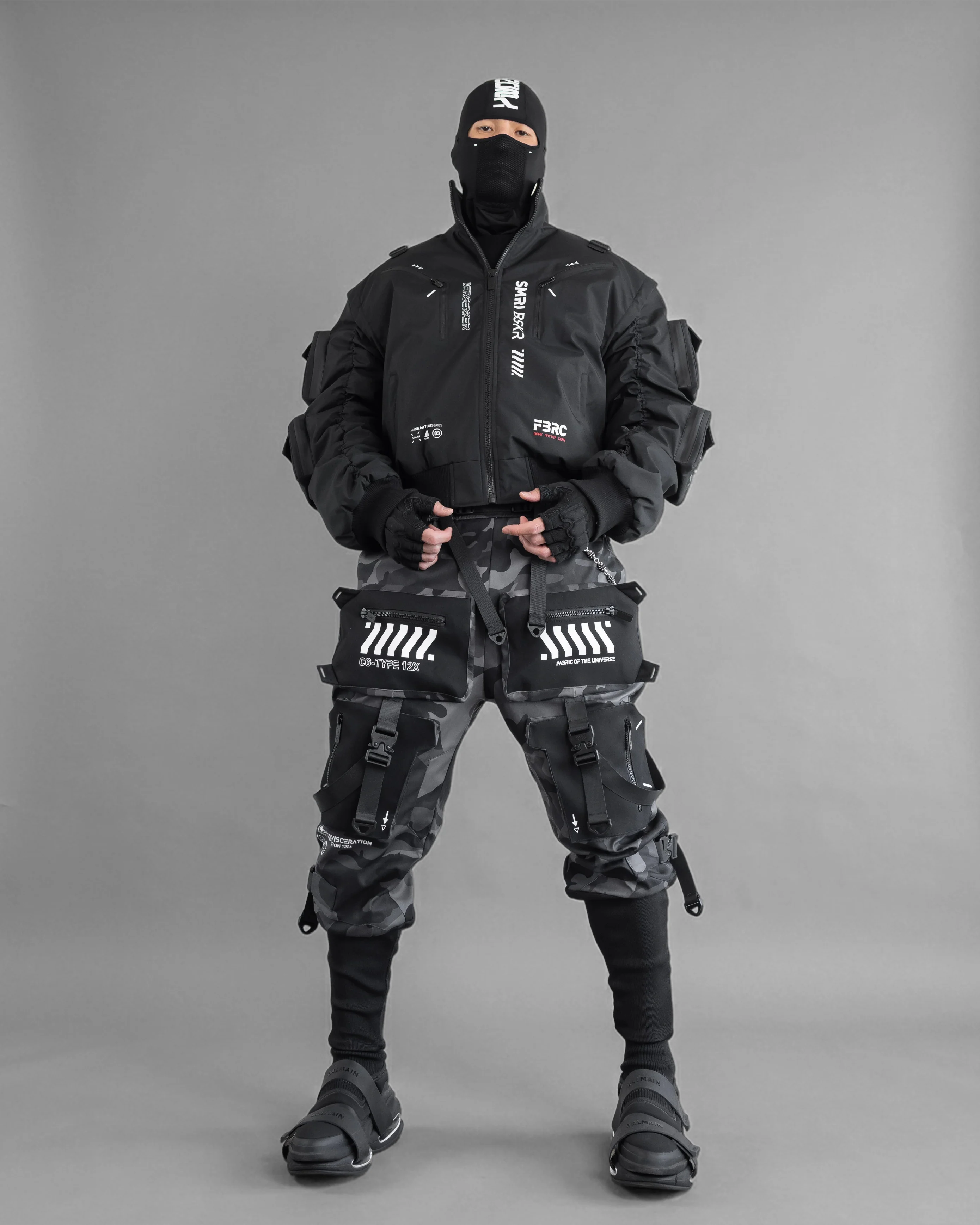 SMRI BSKR Black Bomber Jacket - Image 7