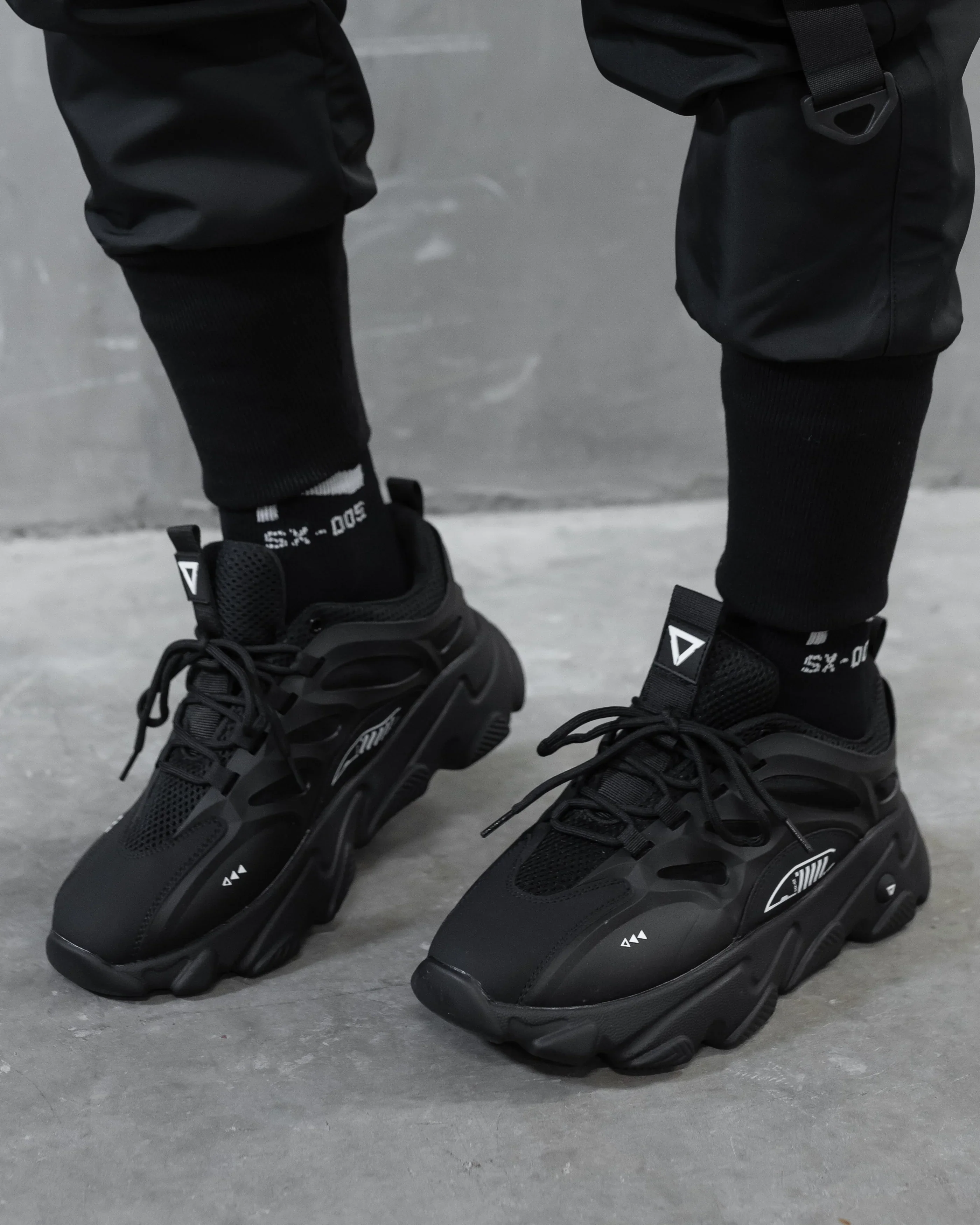 SN-Type 02A Black Sneakers (DMP) - Image 9
