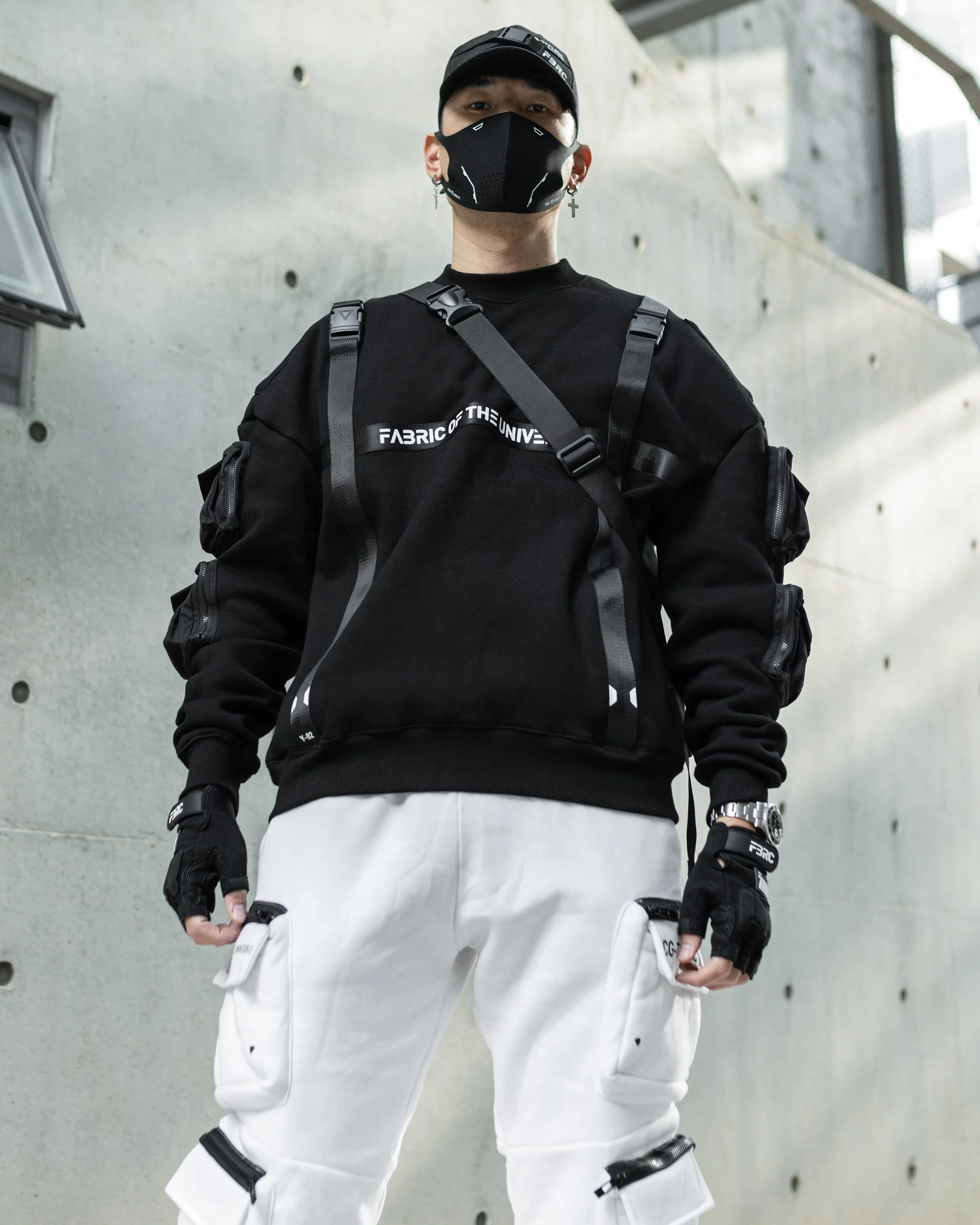 SR-701 Ultra Heavy Black Sweater - Image 4