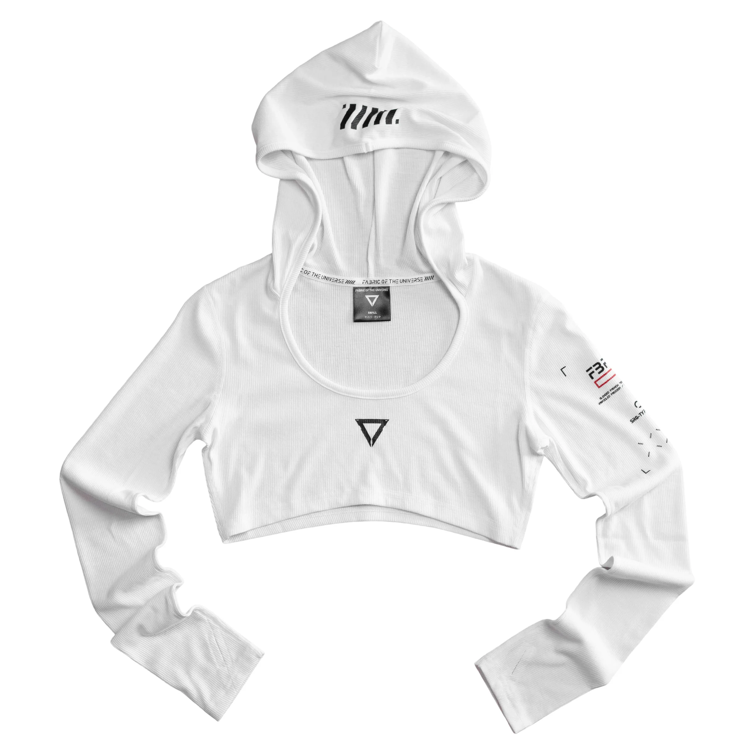 SRG-Type 155 White Super Shrug Hoodie - Image 6