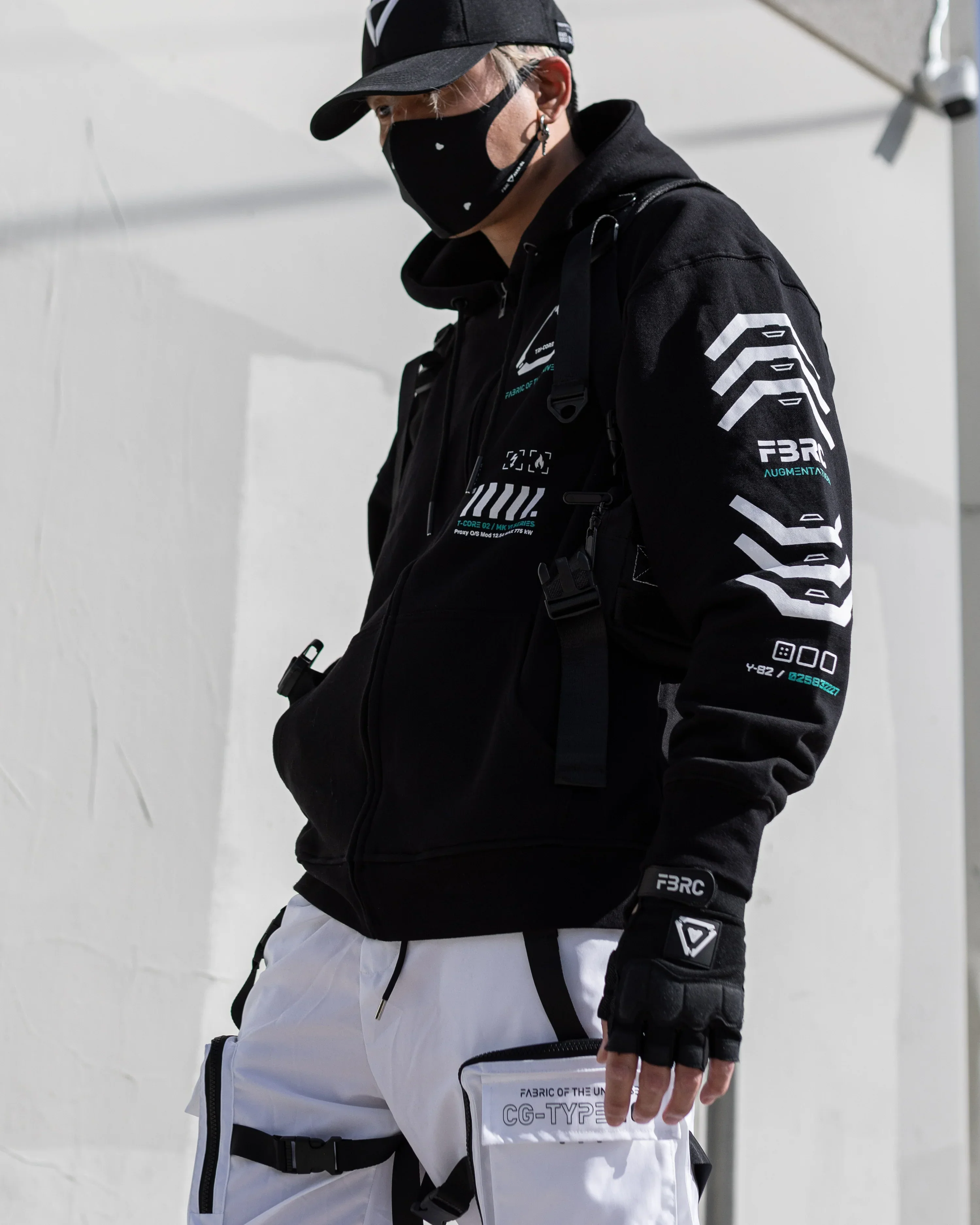 T-CORE 2A Black Zip Hoodie - Image 7