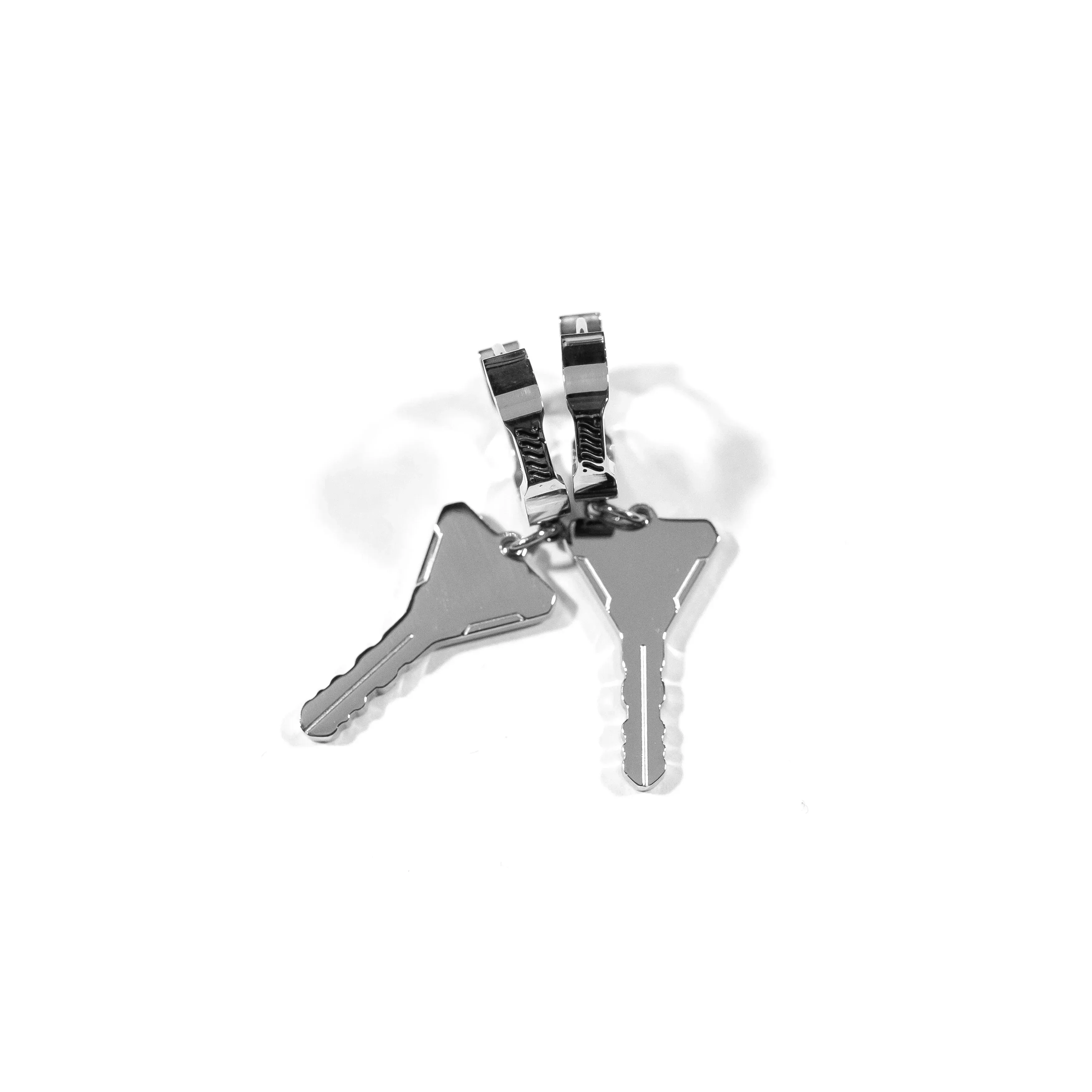 FBRC Key Stainless Steel Earrings - Image 5