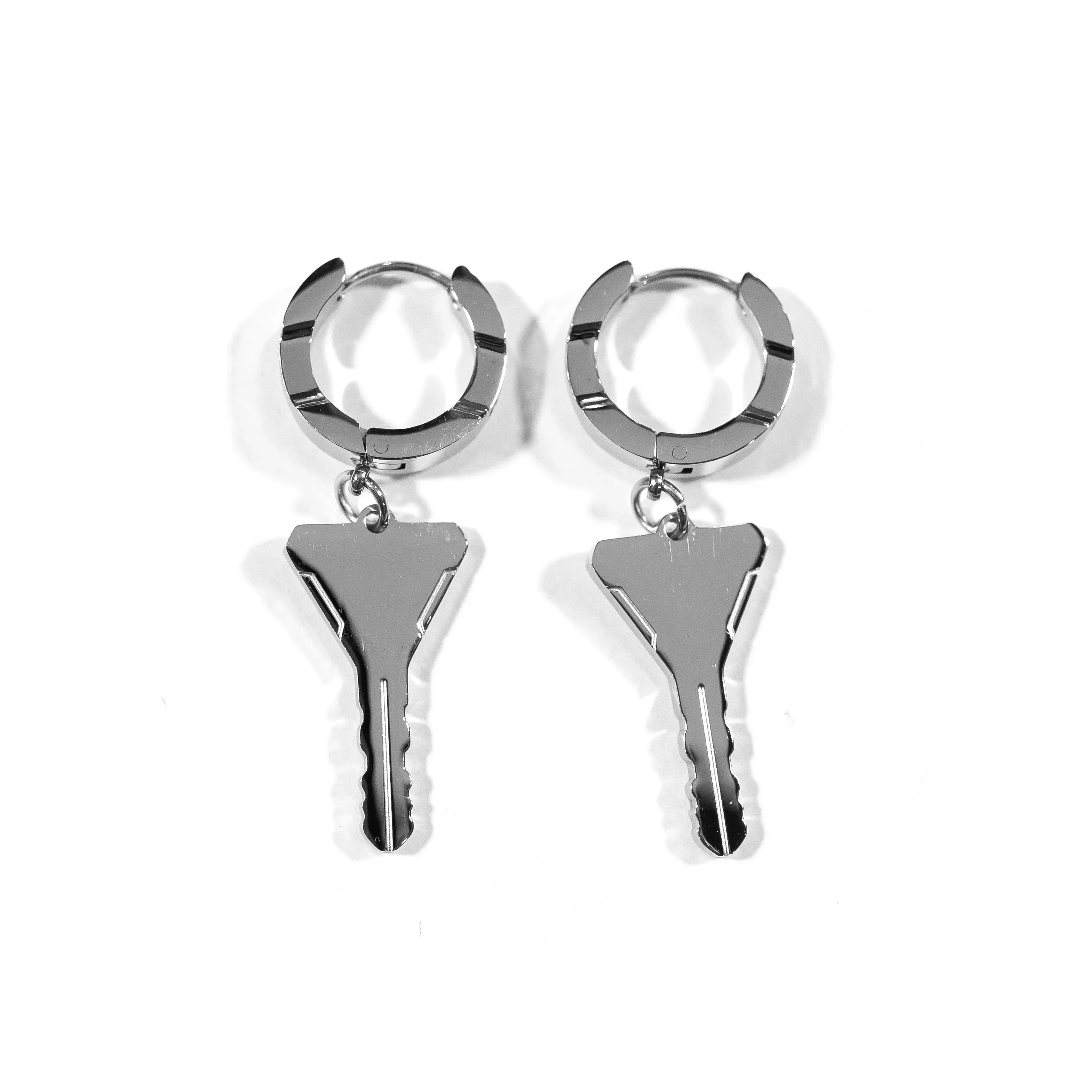 FBRC Key Stainless Steel Earrings - Image 6
