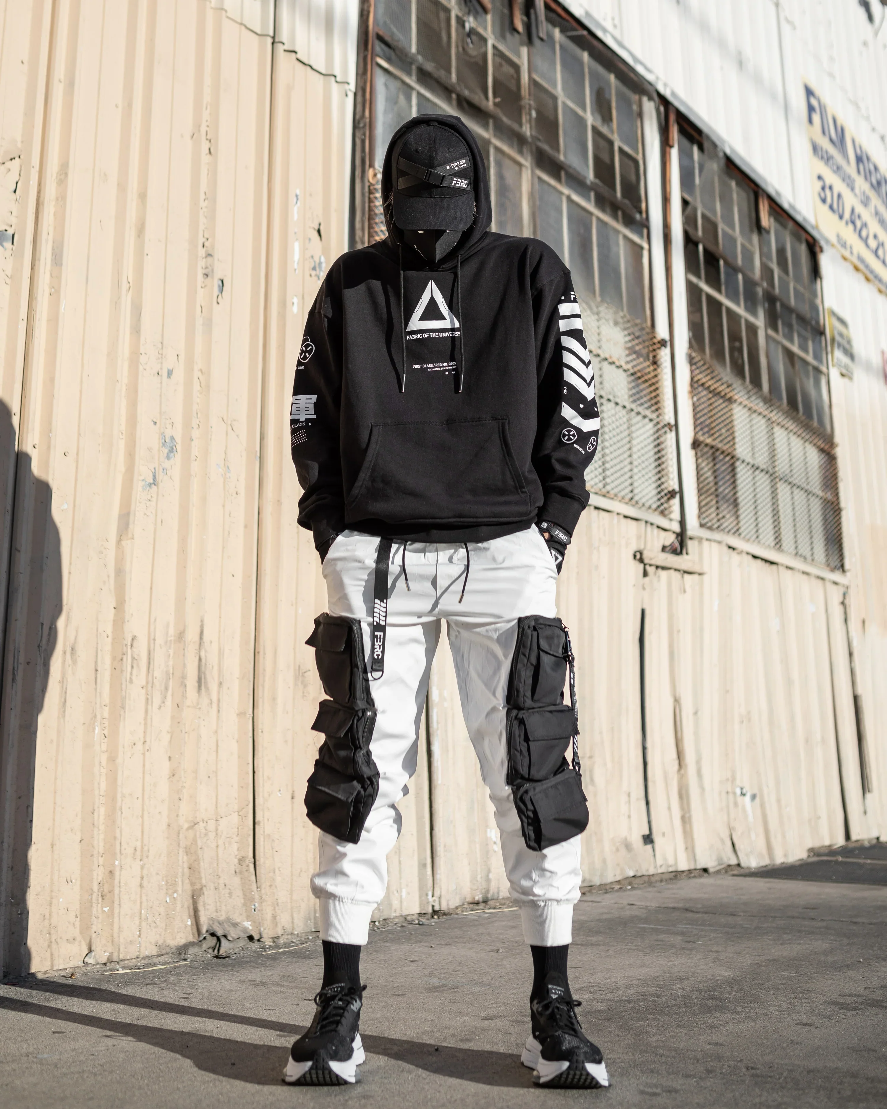 V3-3 Black Hoodie - Image 4