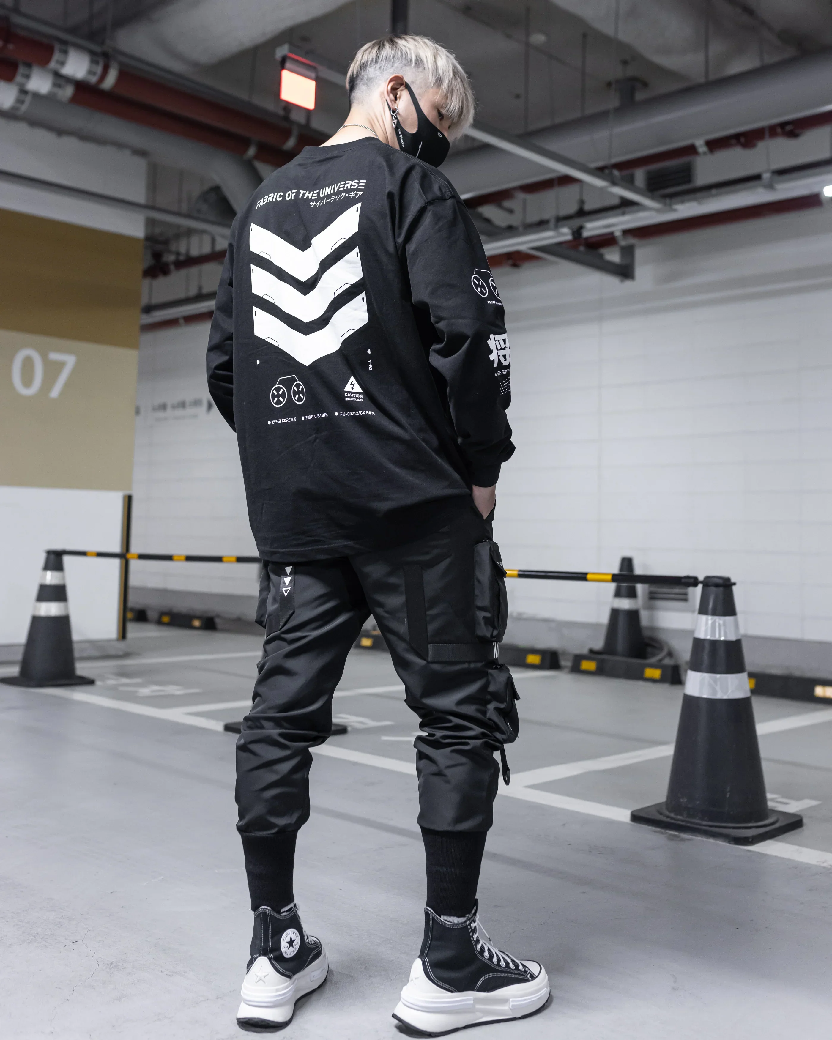 V3-3 Black Long Sleeve T - Image 6