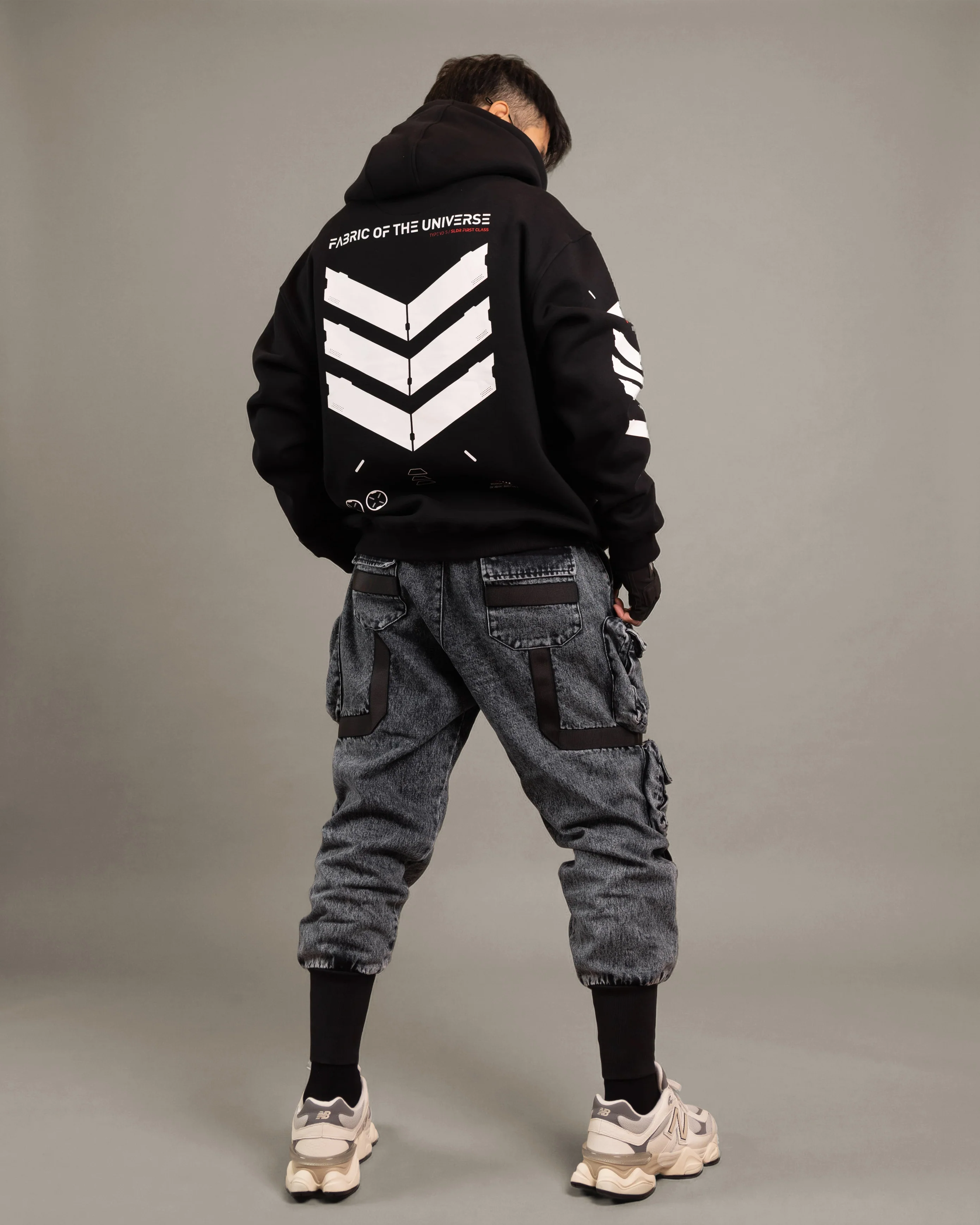 V3-S Black Base Hoodie - Image 7
