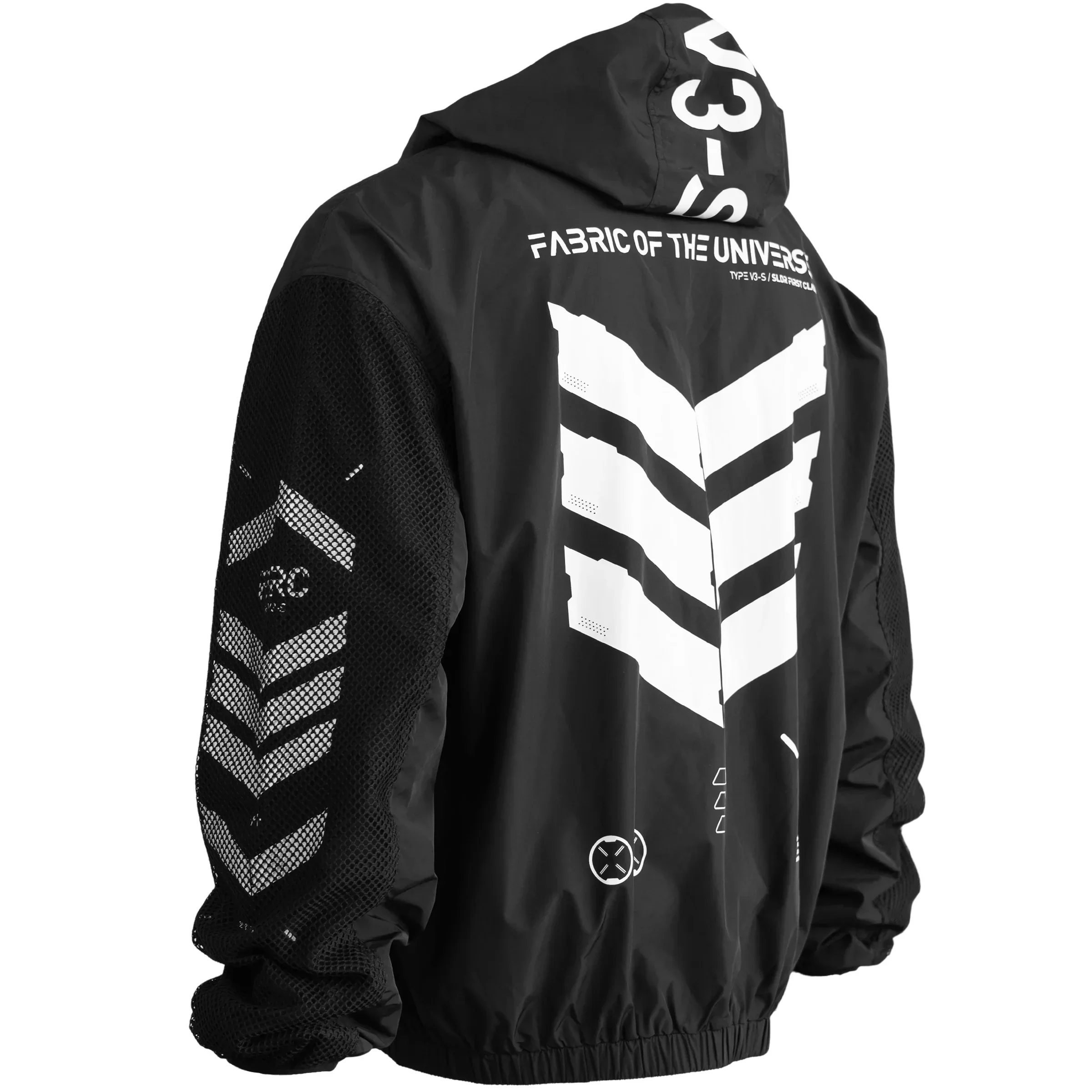 V3-S Black LW Windbreaker - Image 3