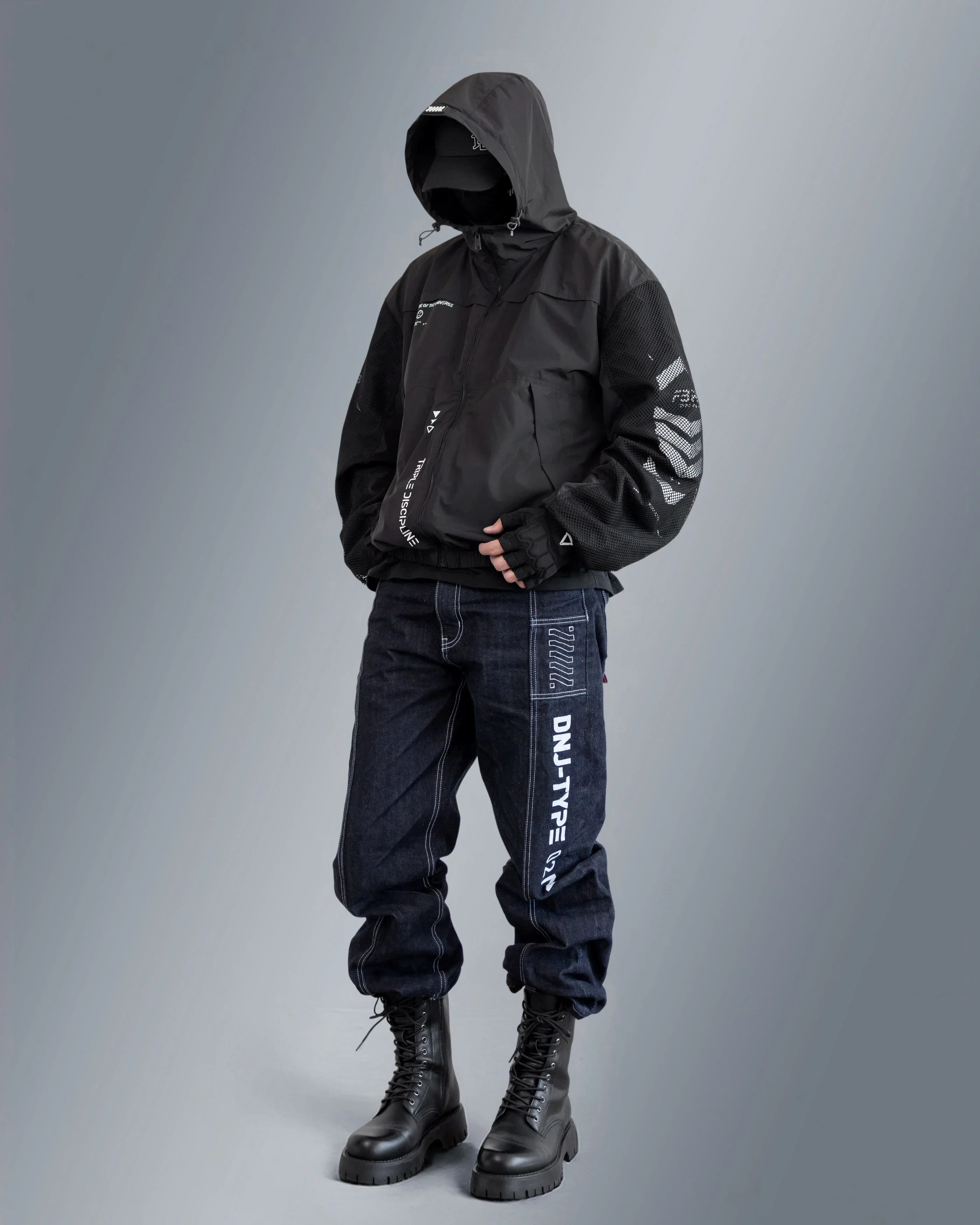 V3-S Black LW Windbreaker - Image 5