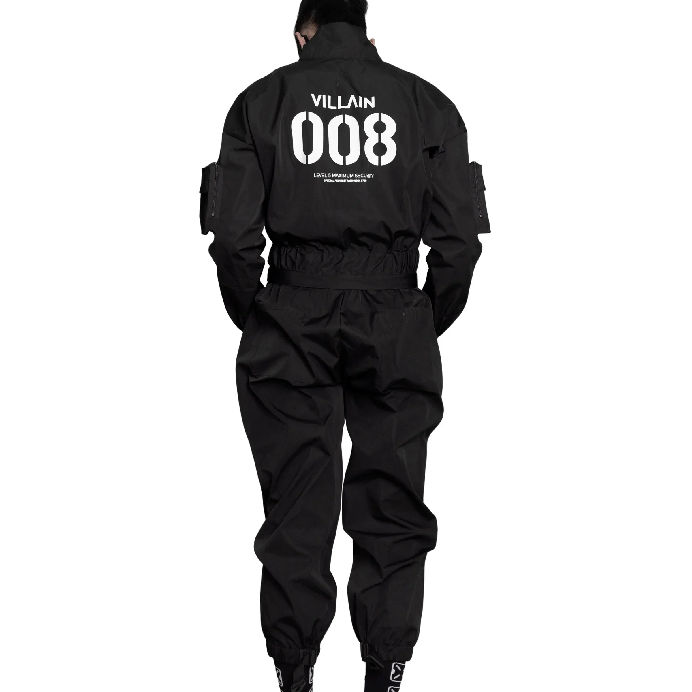 VJ-008 Black Villain Jumpsuit - Image 2