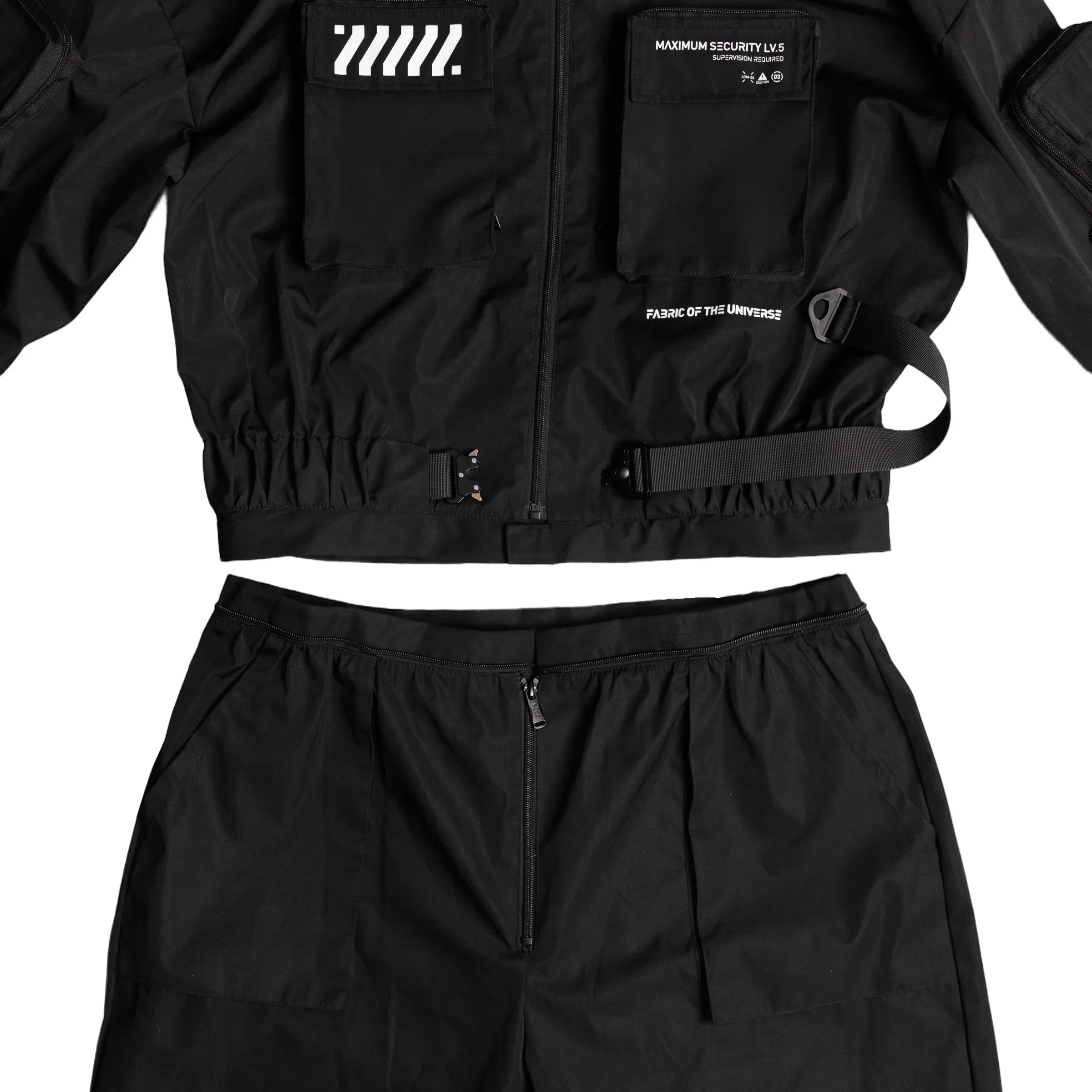 VJ-008 Black Villain Jumpsuit - Image 3