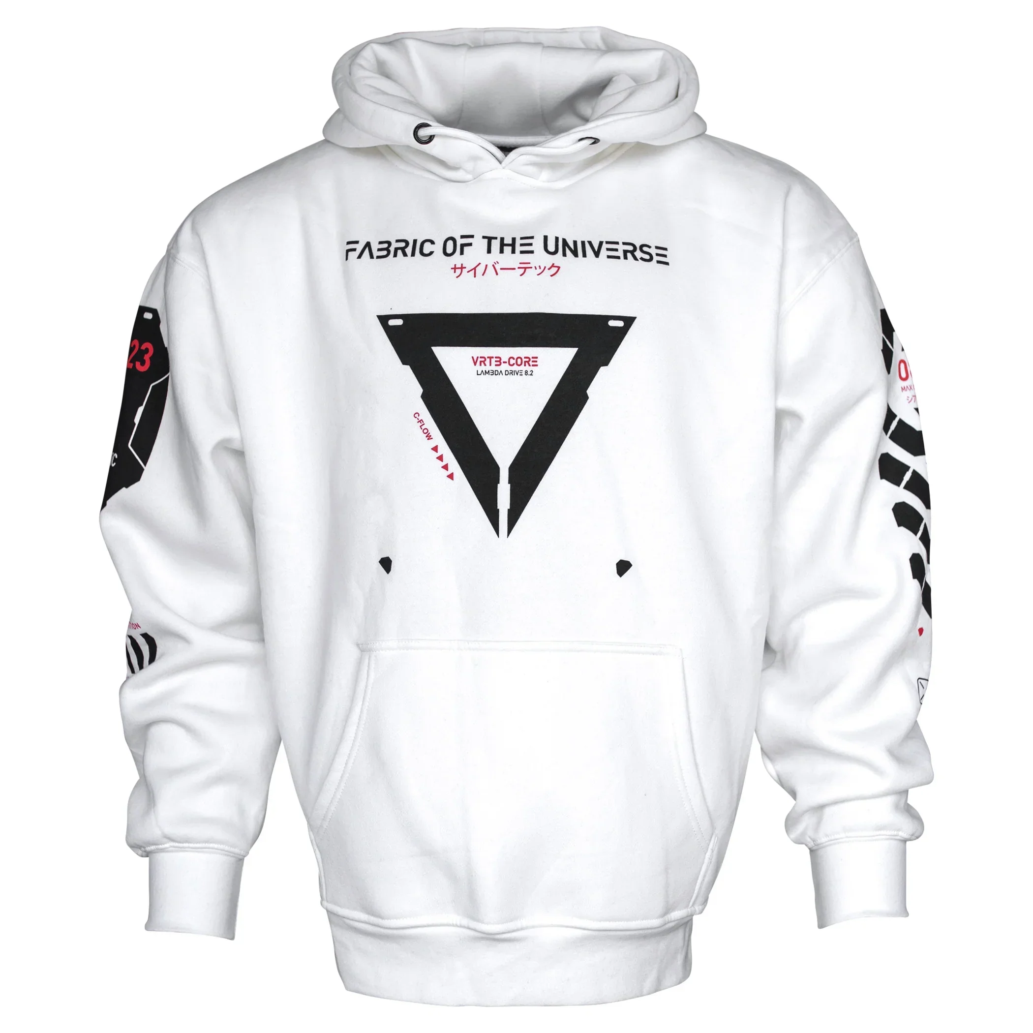 VRTB-02 White Hoodie - Image 2