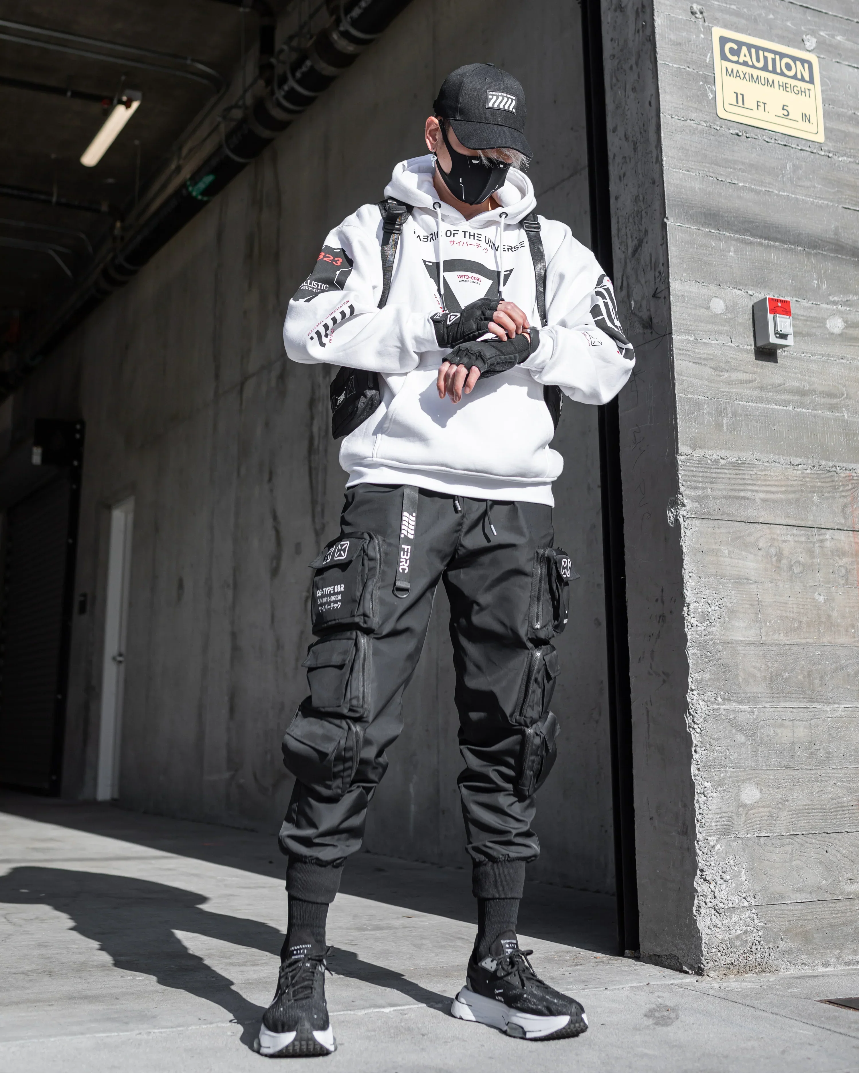 VRTB-02 White Hoodie - Image 5