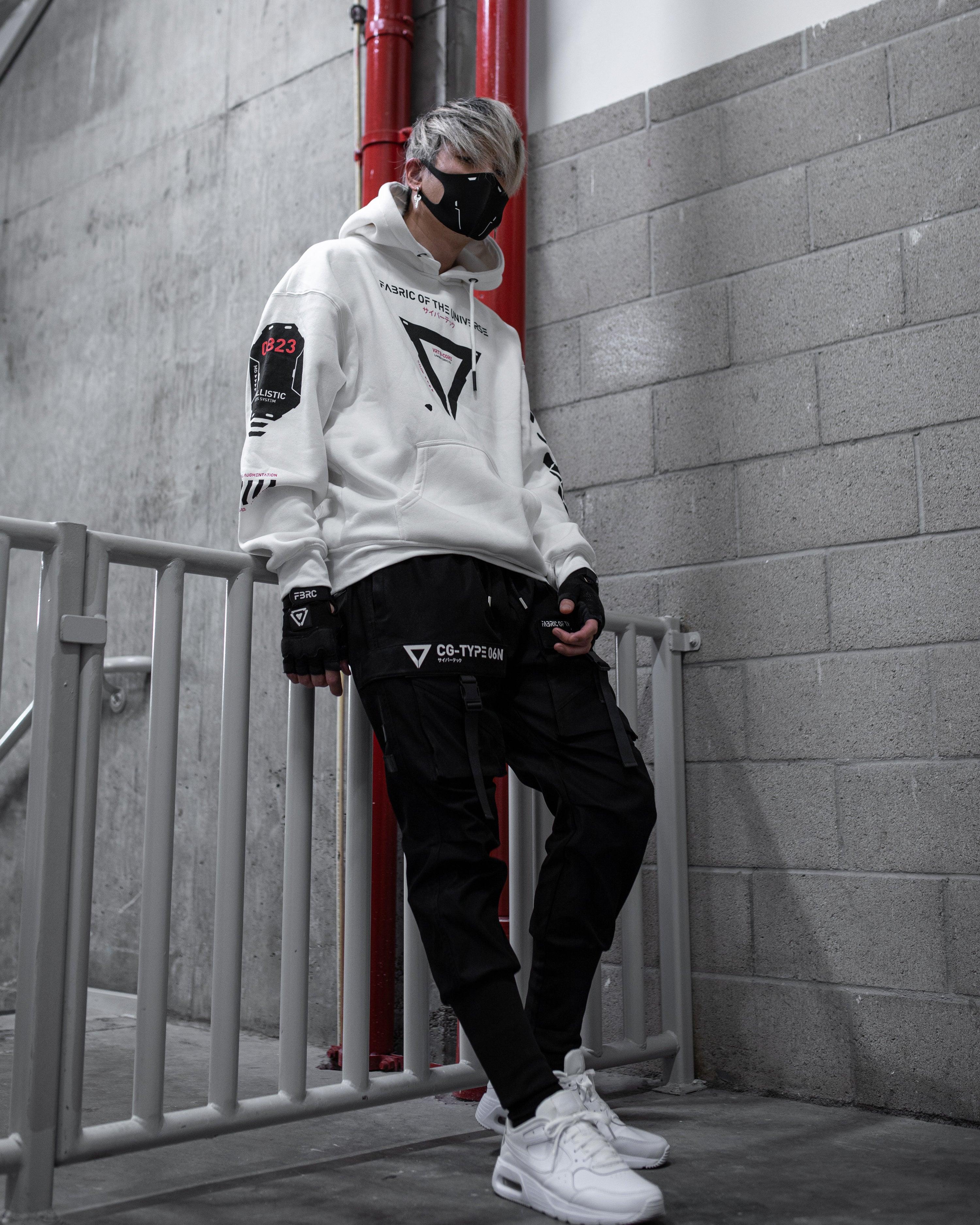 VRTB-02 White Hoodie - Image 9