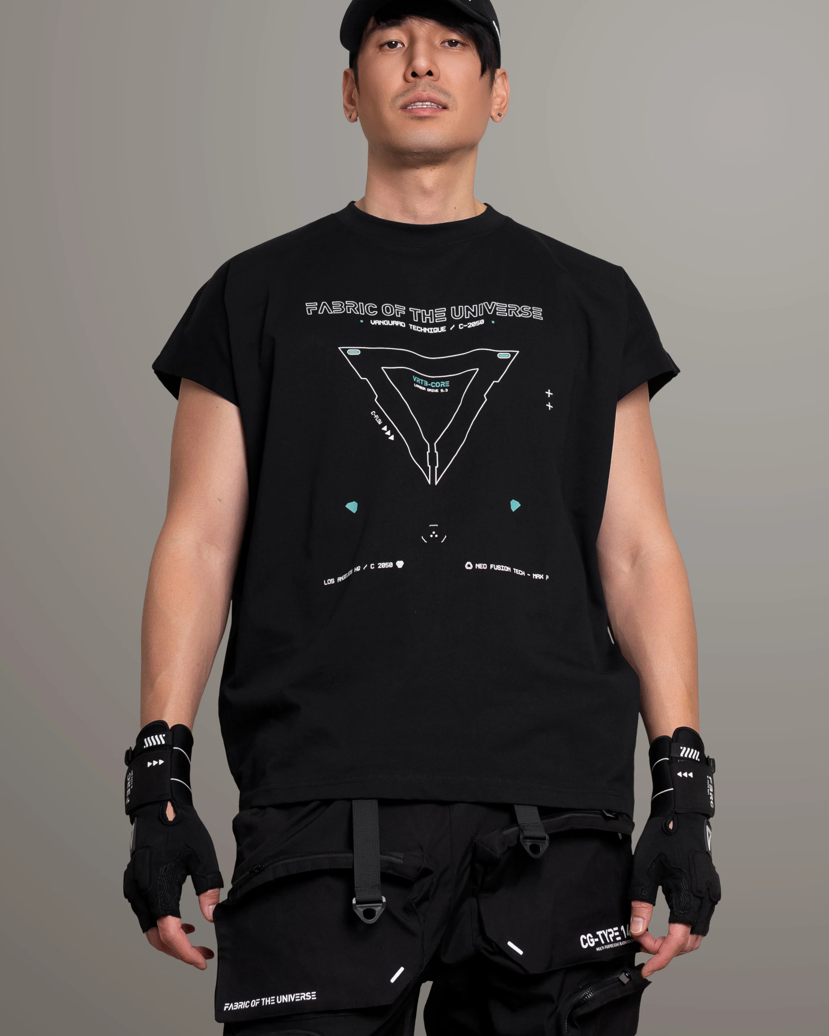 VRTB-03 Black Mint Sleeveless T - Image 5
