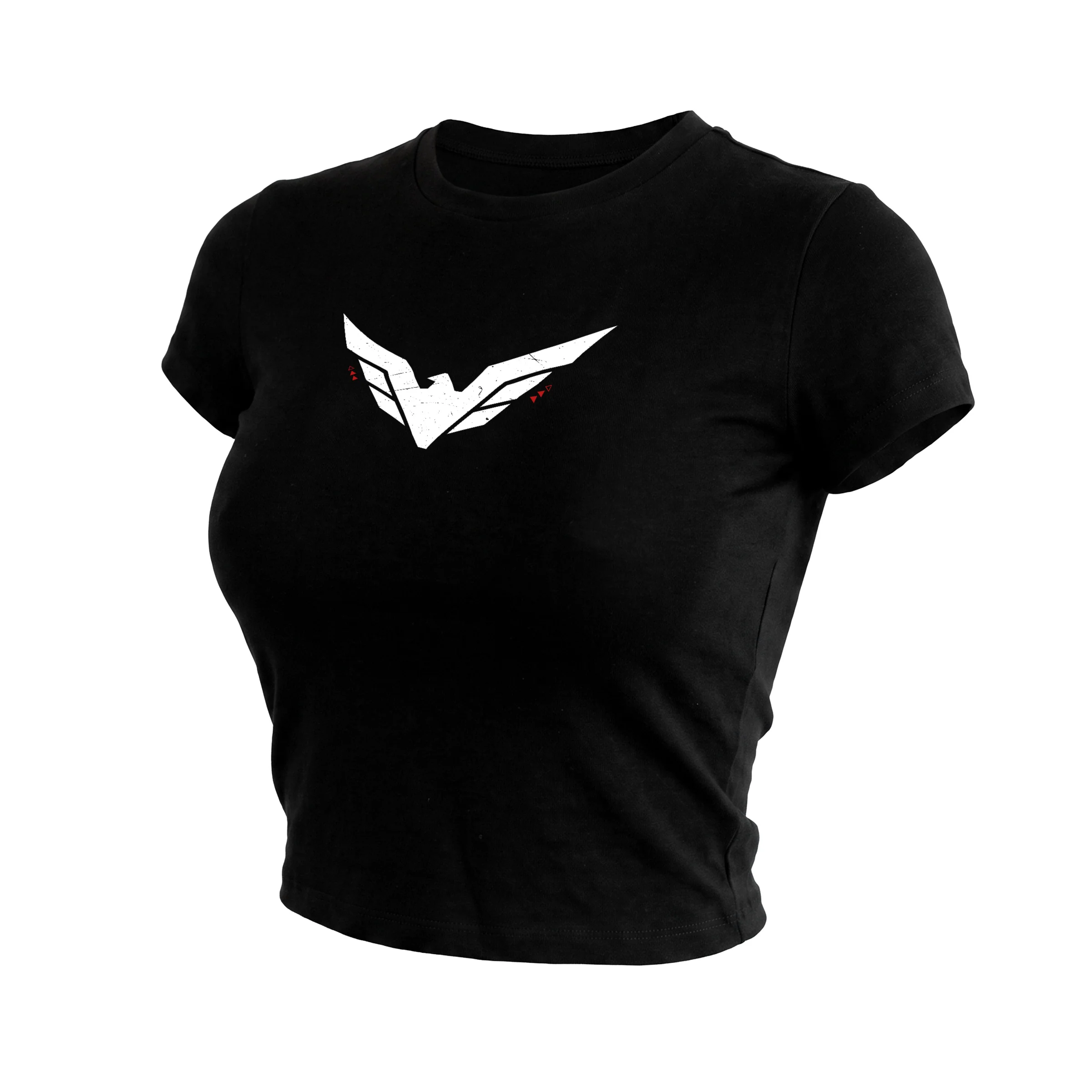 VRTB-03B Black Semi-Crop T - Image 3