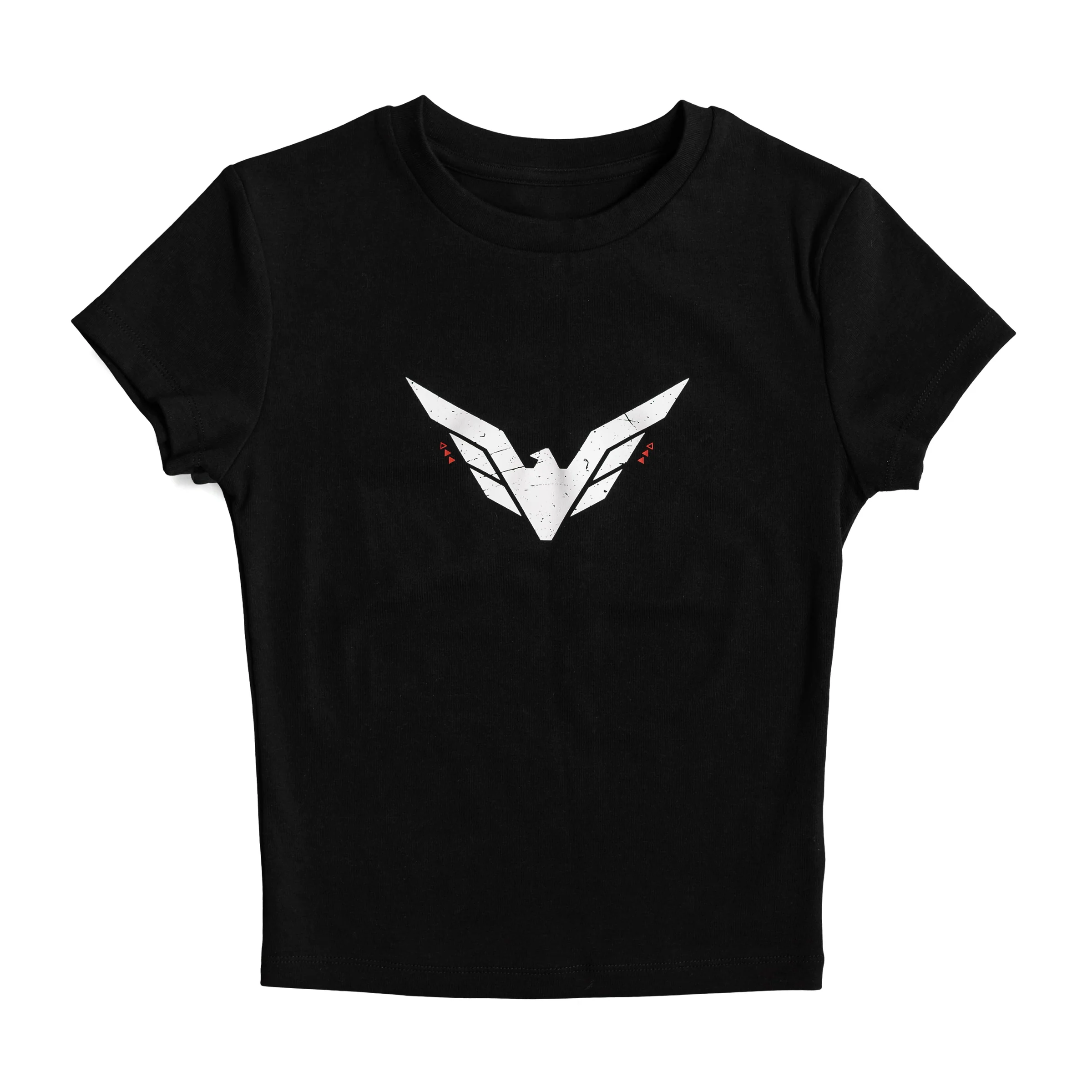 VRTB-03B Black Semi-Crop T - Image 8