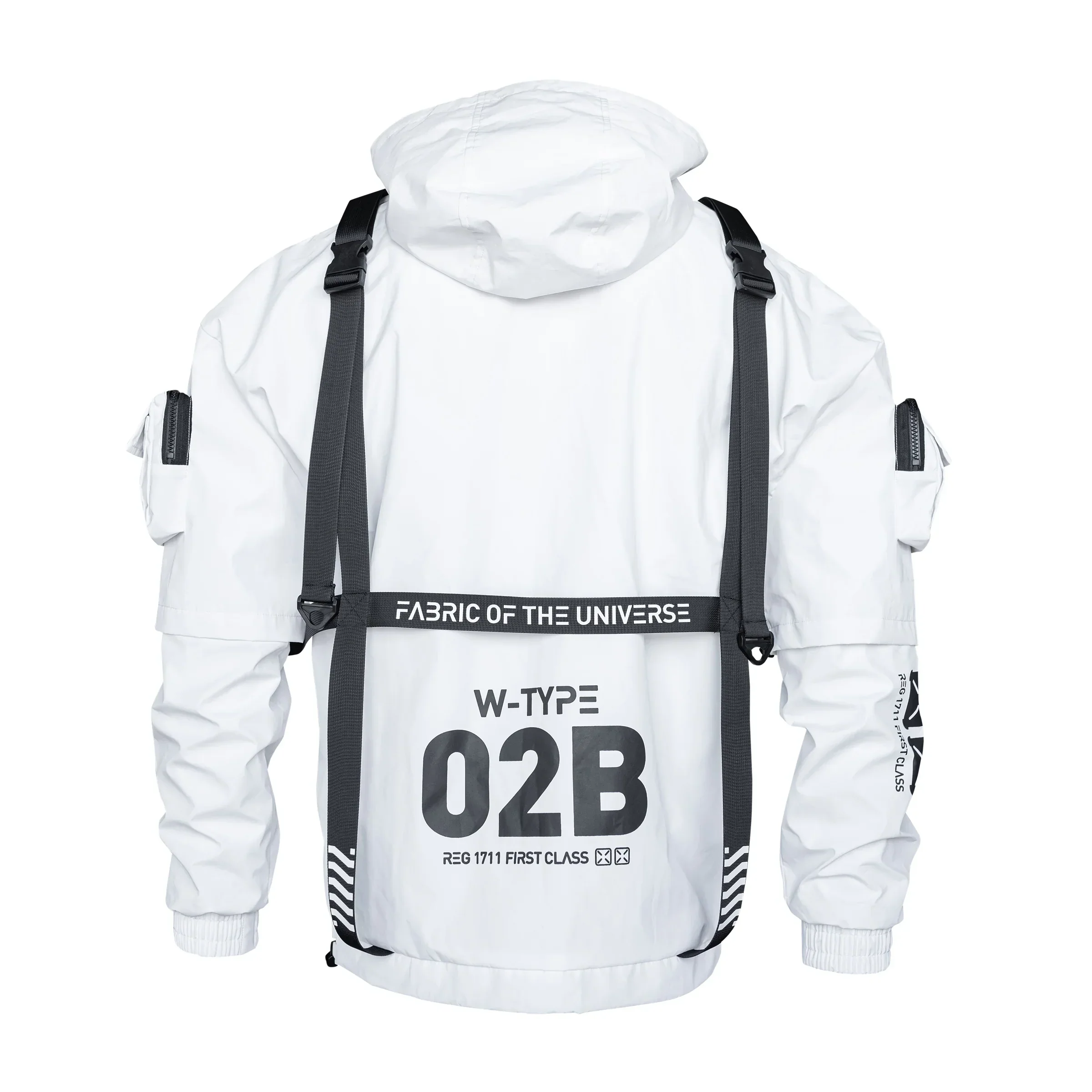W-Type 02B White Windbreaker - Image 2