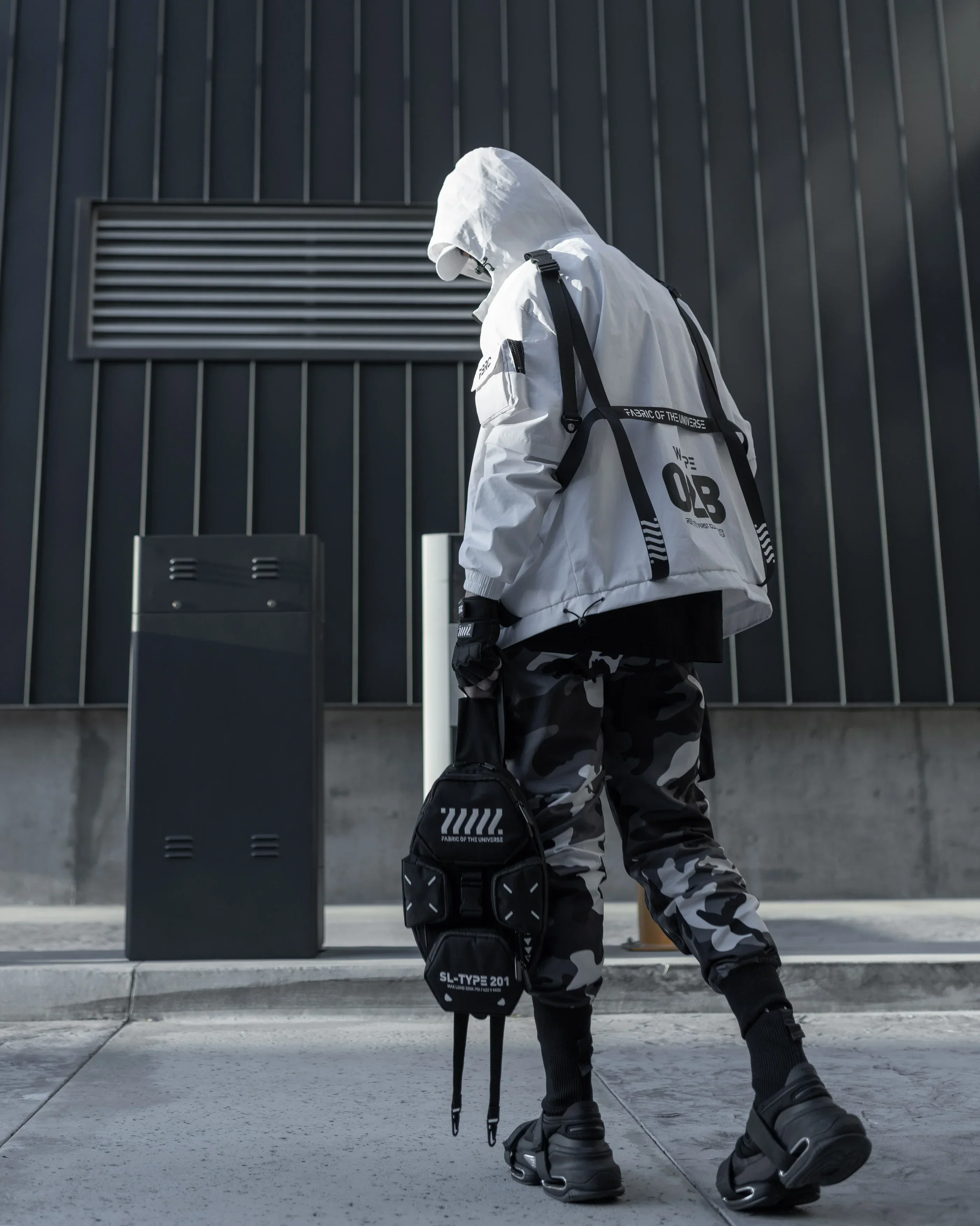 W-Type 02B White Windbreaker - Image 5