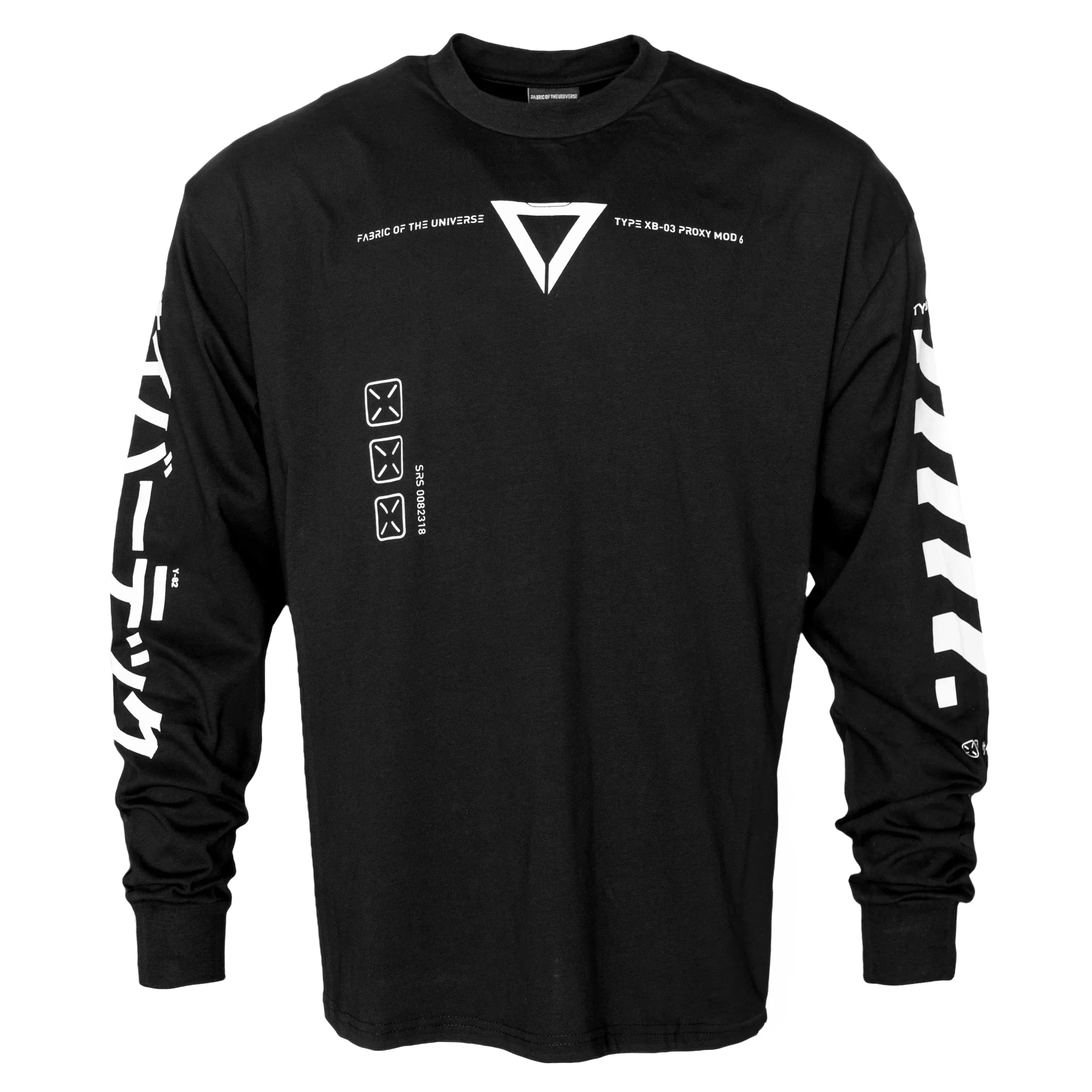 XB-03 Black Long Sleeve T - Image 2