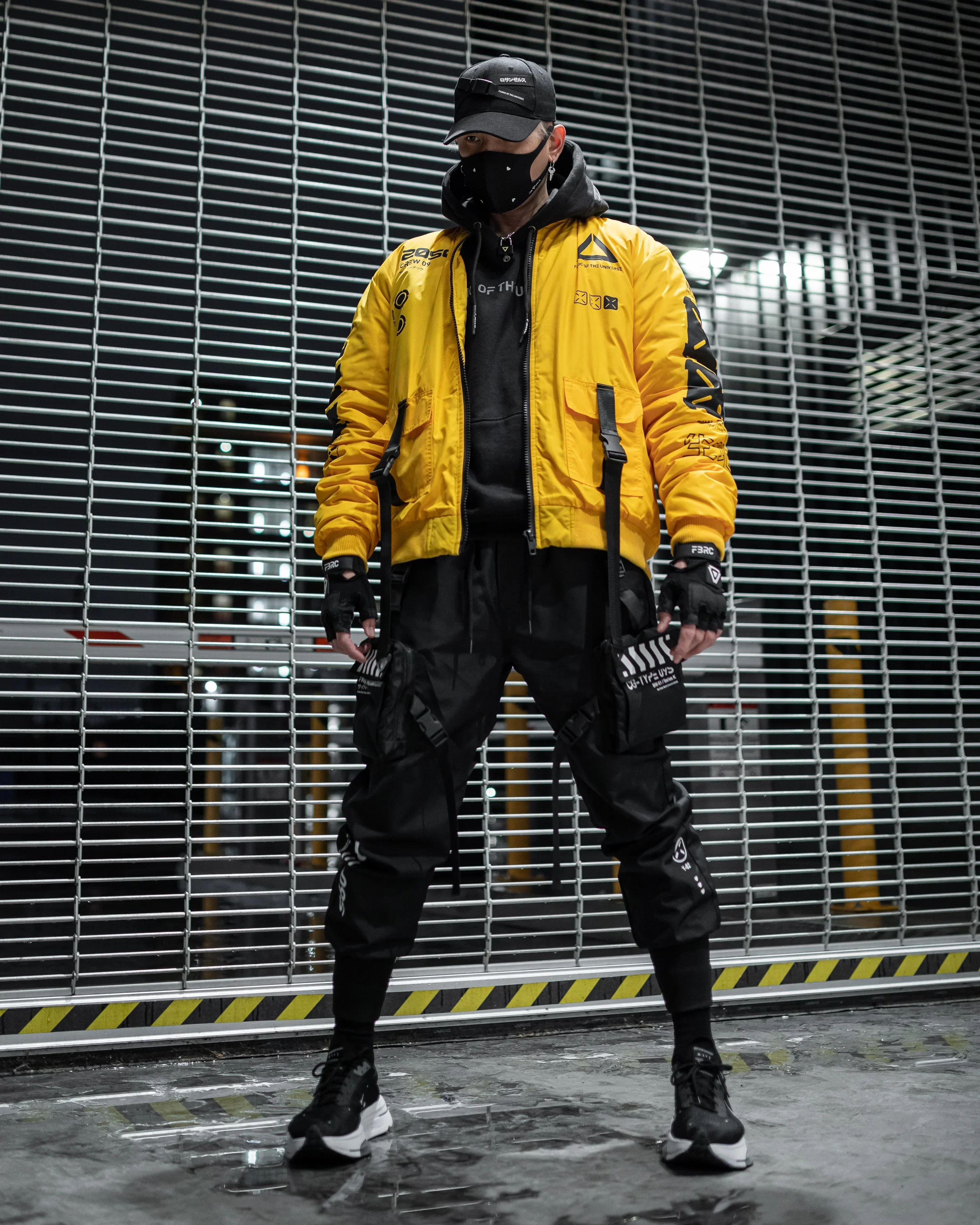 Y-2050 Gold Bomber Jacket - Image 3