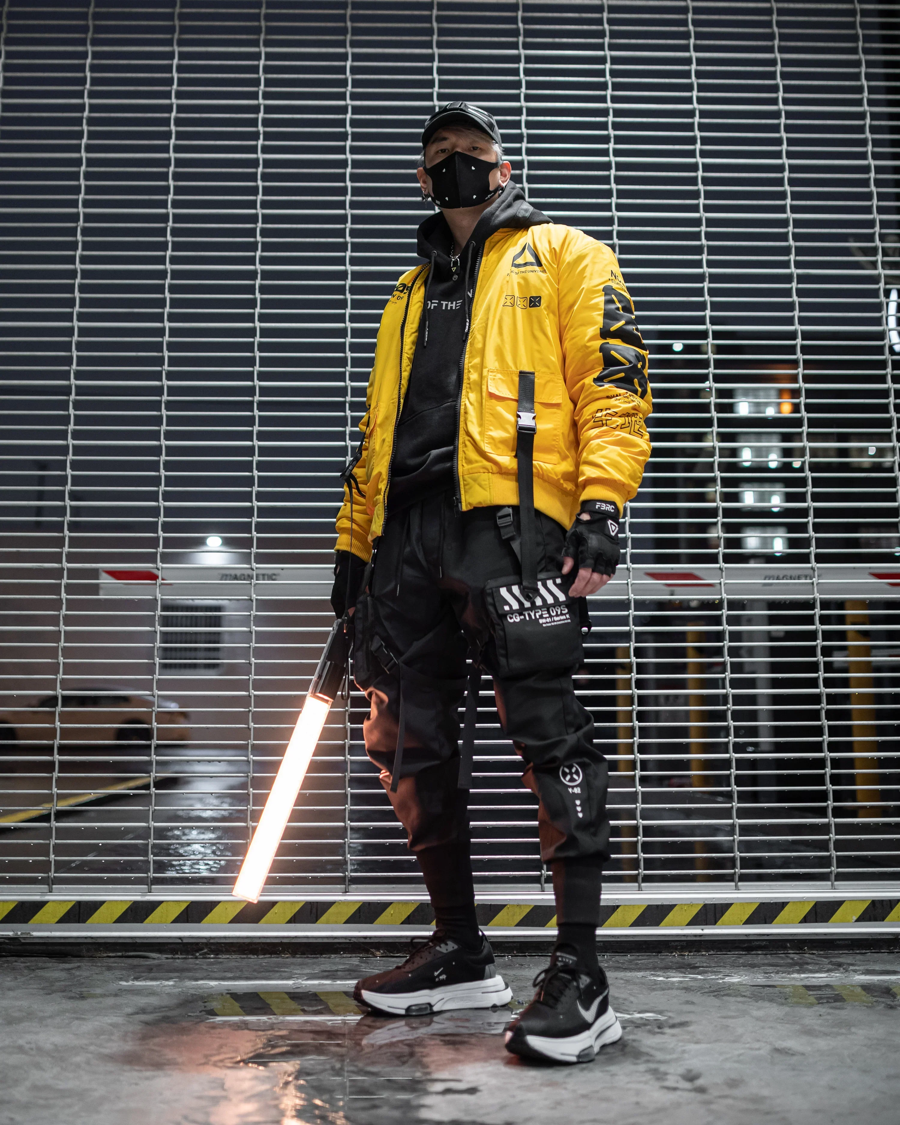 Y-2050 Gold Bomber Jacket - Image 5