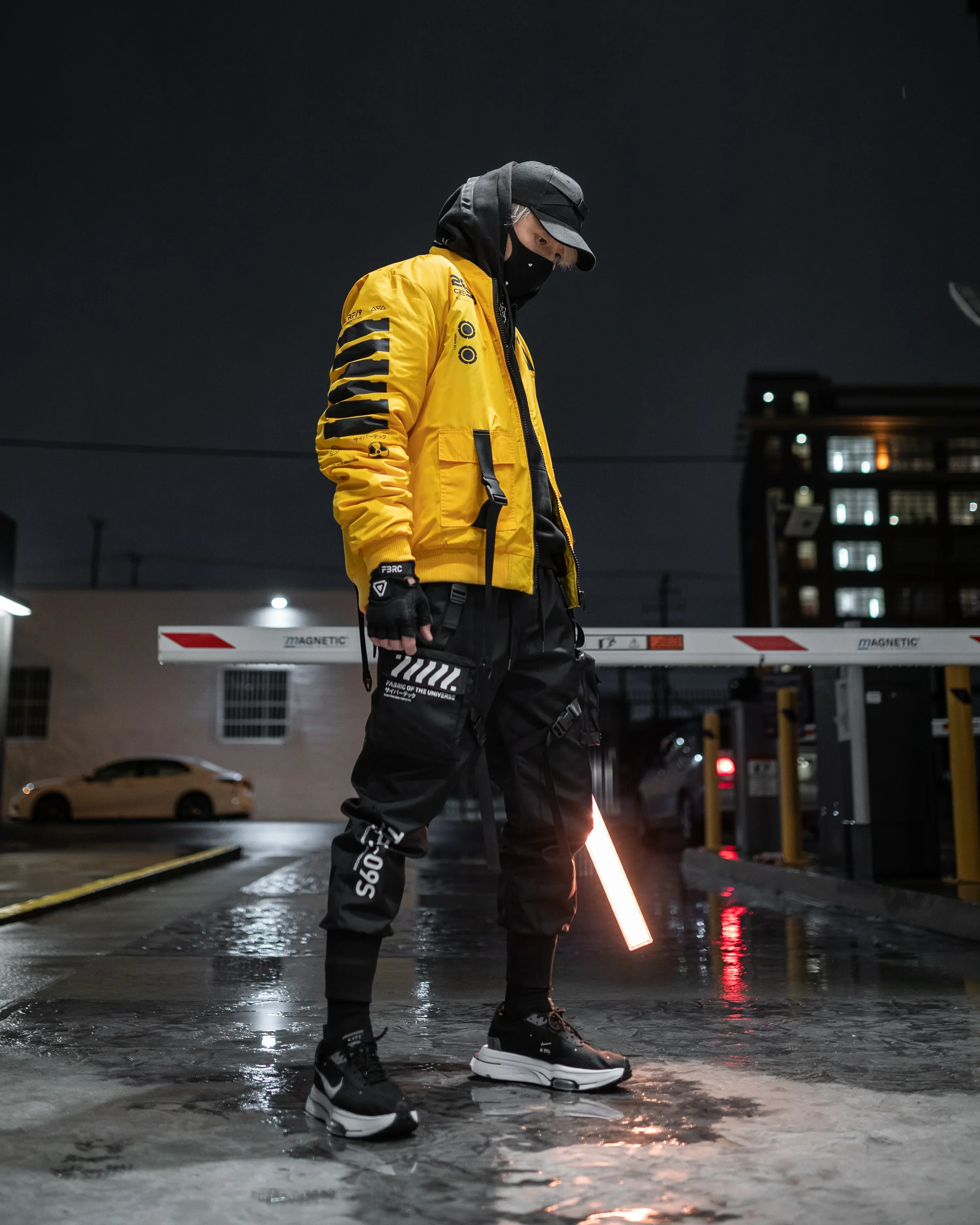Y-2050 Gold Bomber Jacket - Image 7