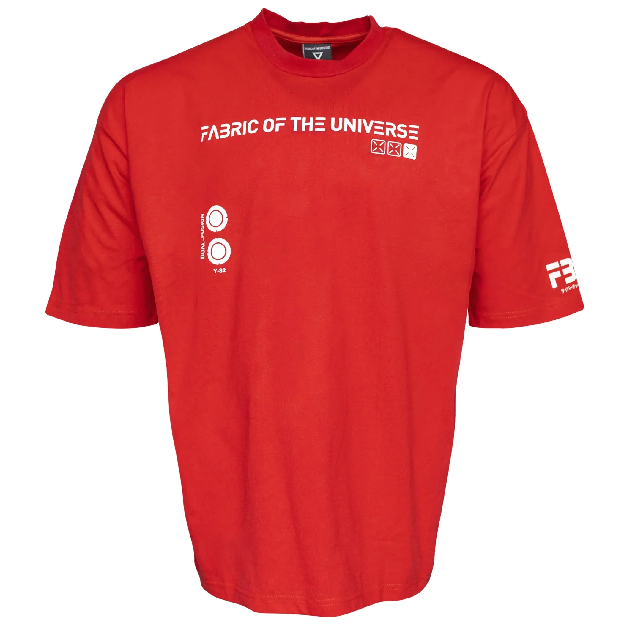 Y-2050 Red Oversized Short Sleeve T - Image 2