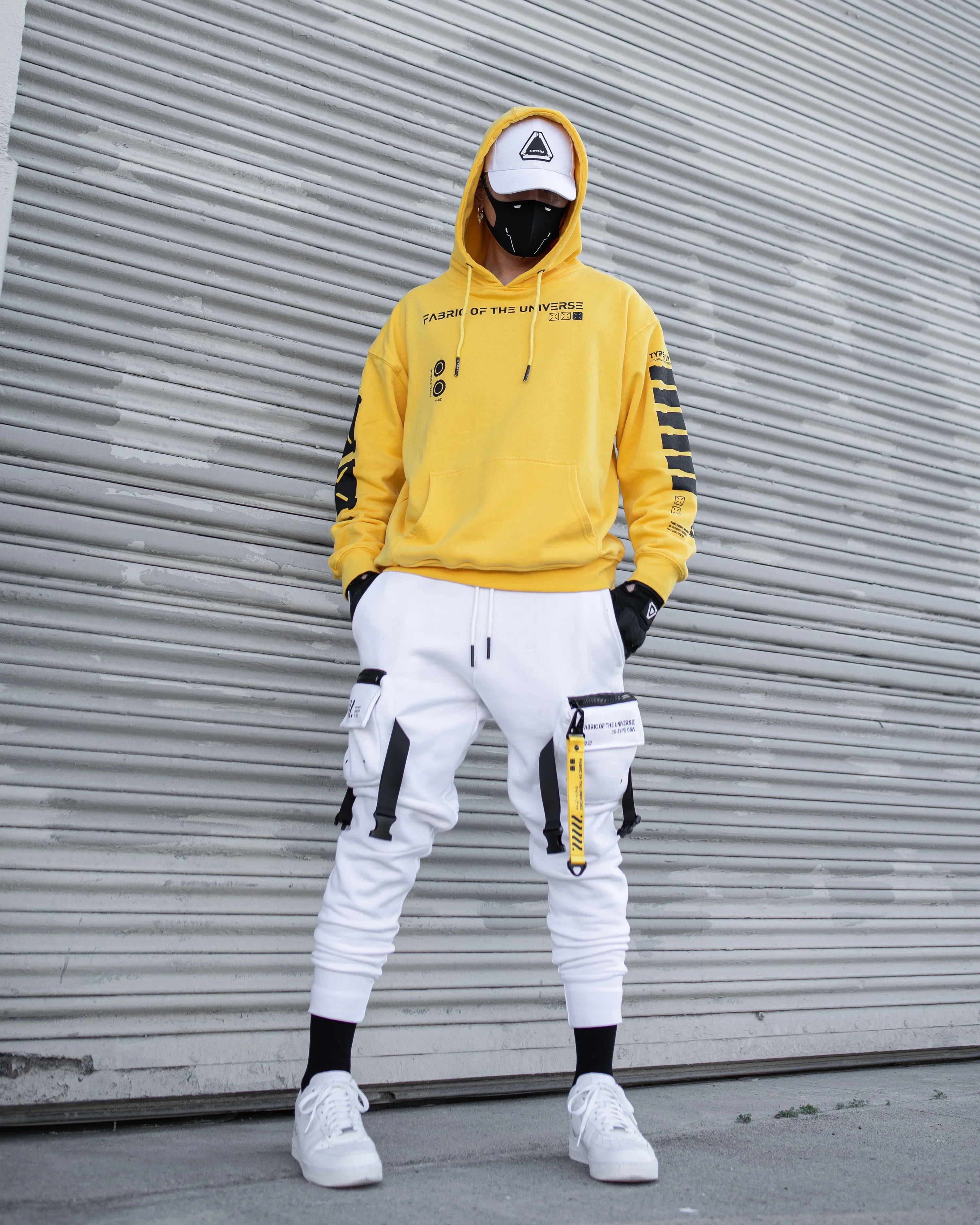 Y-2050 Yellow Hoodie - Image 3